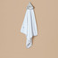 بطّانية حديثي ولادة بقبعة وطبعات من جيجلز - 80x80 سم-baby-nursery-blanketsandswaddles-receivingblankets-image-4
