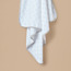 بطّانية حديثي ولادة بقبعة وطبعات من جيجلز - 80x80 سم-baby-nursery-blanketsandswaddles-receivingblankets-image-1