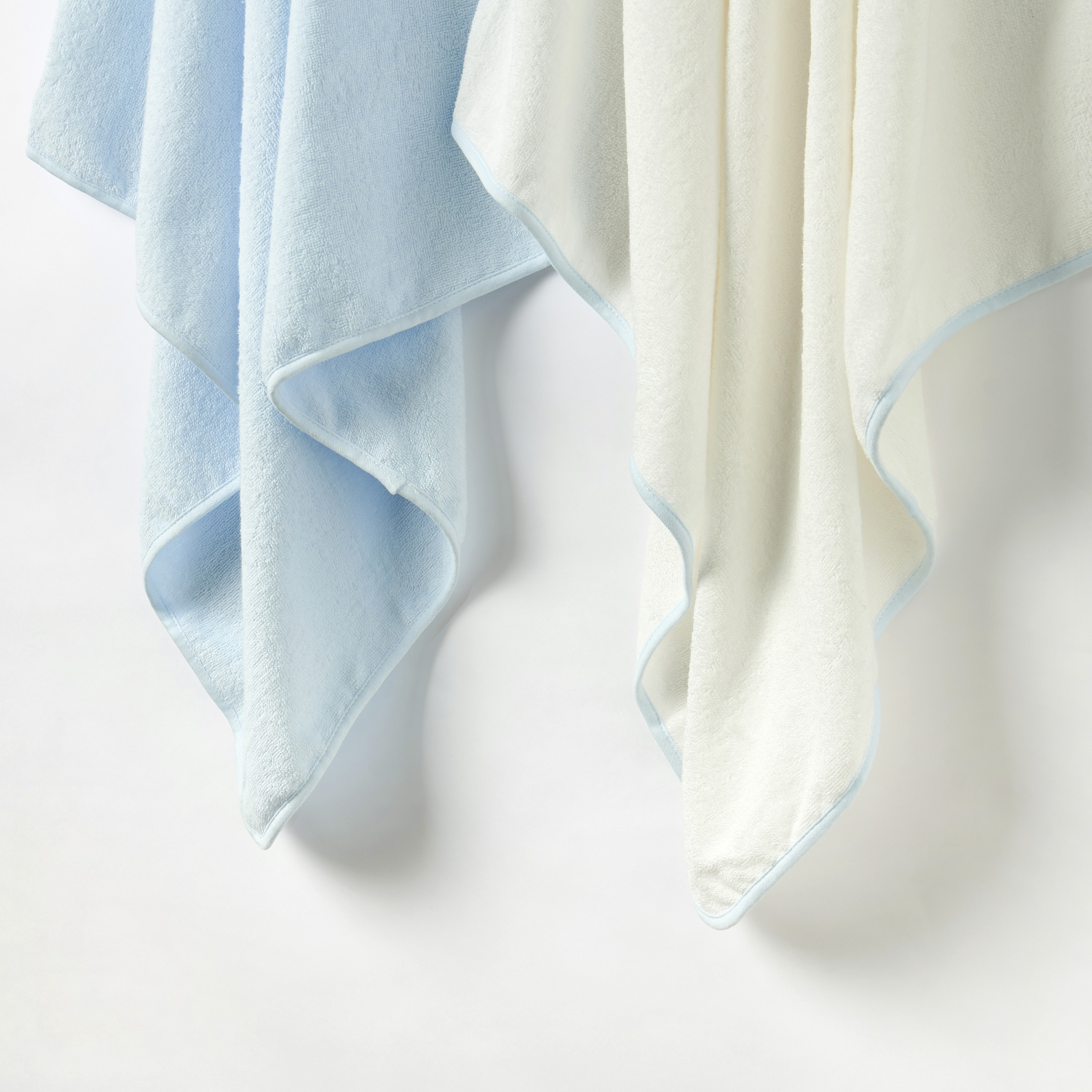 Juniors 2-Piece Whale Print Hooded Towel Set - 75x75 cm-baby-bathandcare-towels-image-4