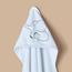 Juniors 2-Piece Applique Detail Hooded Towel Set - 80x80 cm-baby-bathandcare-towels-image-5