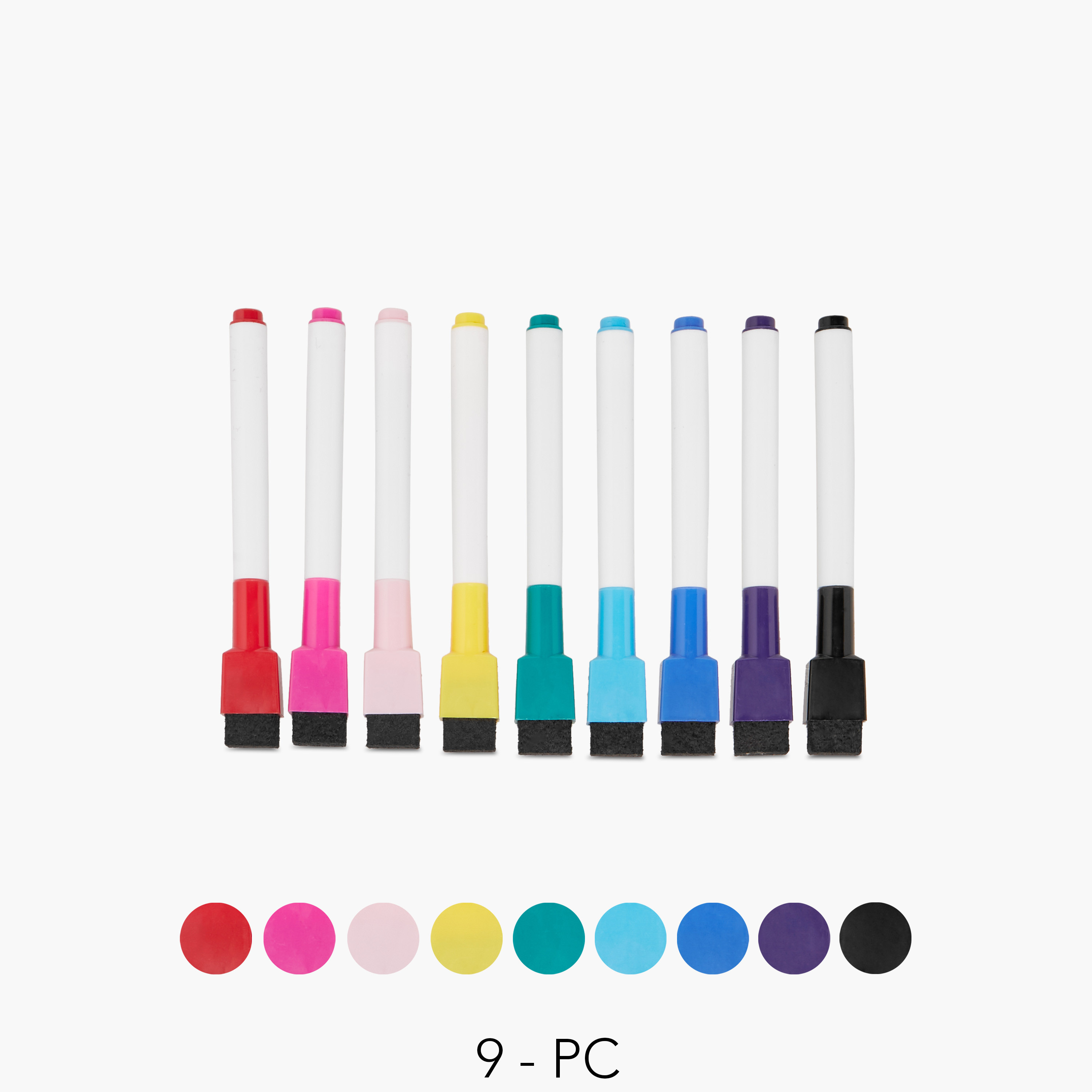 GLOO White Board Marker - Set of 9-school-stationery-accessories-image-1