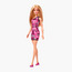 Barbie Fashion Doll with Straight Hair, Removable Pink One-Shoulder Dress & Shoes with Logo Print-toys-dollsandplaysets-dolls-image-3