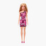 Barbie Fashion Doll with Straight Hair, Removable Pink One-Shoulder Dress & Shoes with Logo Print-toys-dollsandplaysets-dolls-image-5