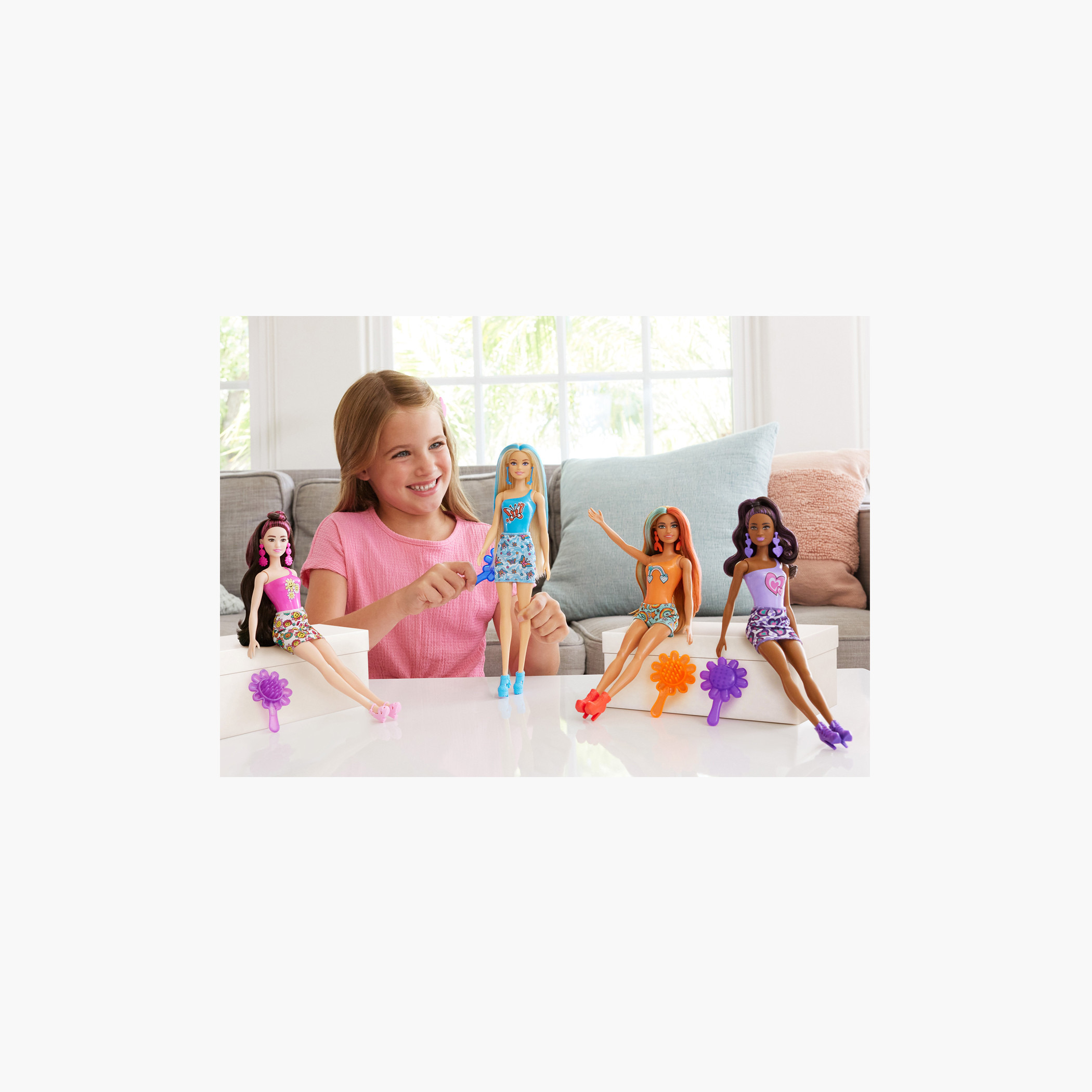 Barbie Colour Reveal Doll Set with Surprises-toys-dollsandplaysets-dollplaysets-image-2