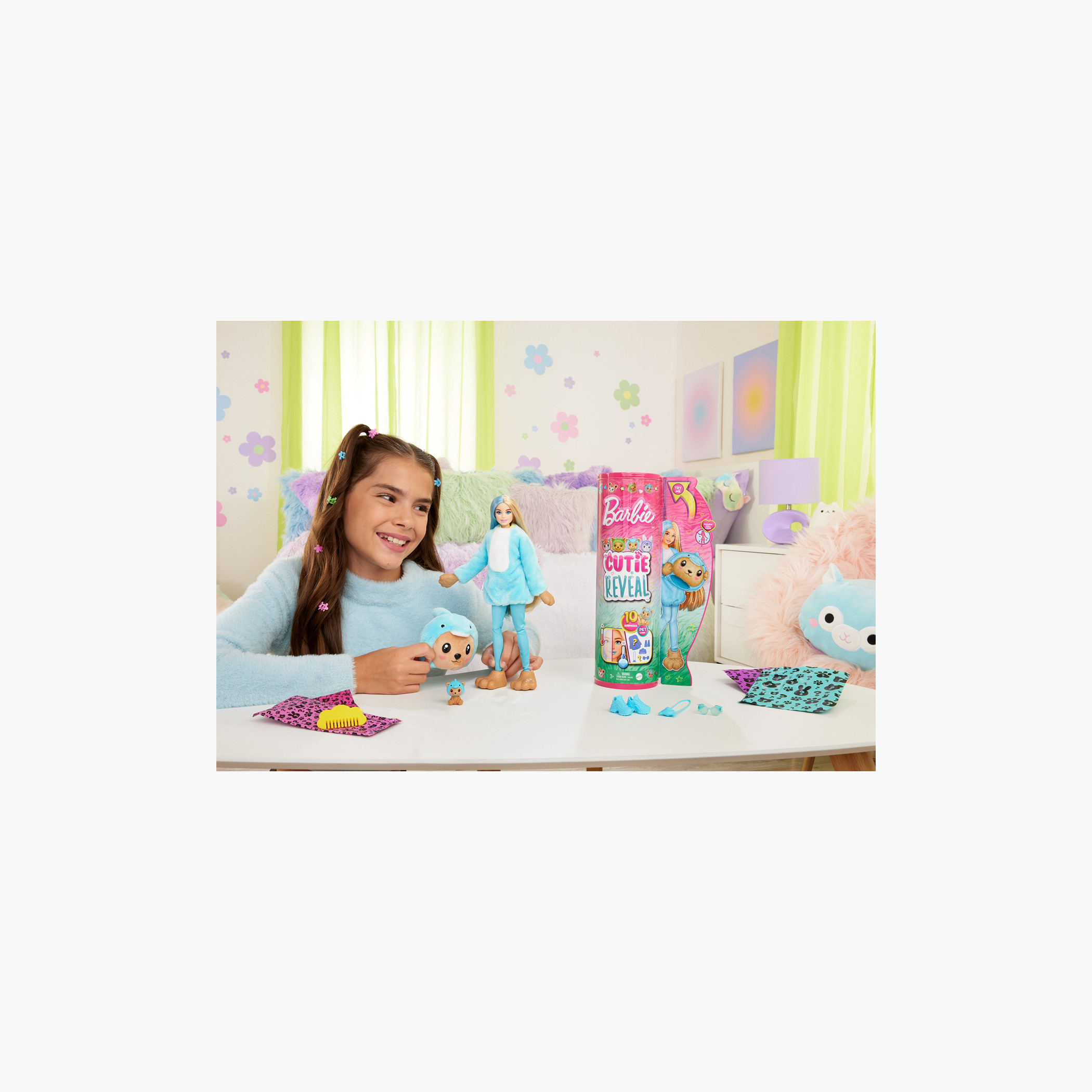 Barbie Cutie Reveal Doll with Accessories and Costume Playset-toys-dollsandplaysets-dollplaysets-image-2
