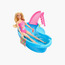 Barbie Doll and Pool Playset, Tropical Pink One-Piece Swimsuit with Pool, Slide, Towel & Accessories-toys-dollsandplaysets-dollplaysets-image-2