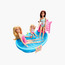 Barbie Doll and Pool Playset, Tropical Pink One-Piece Swimsuit with Pool, Slide, Towel & Accessories-toys-dollsandplaysets-dollplaysets-image-4