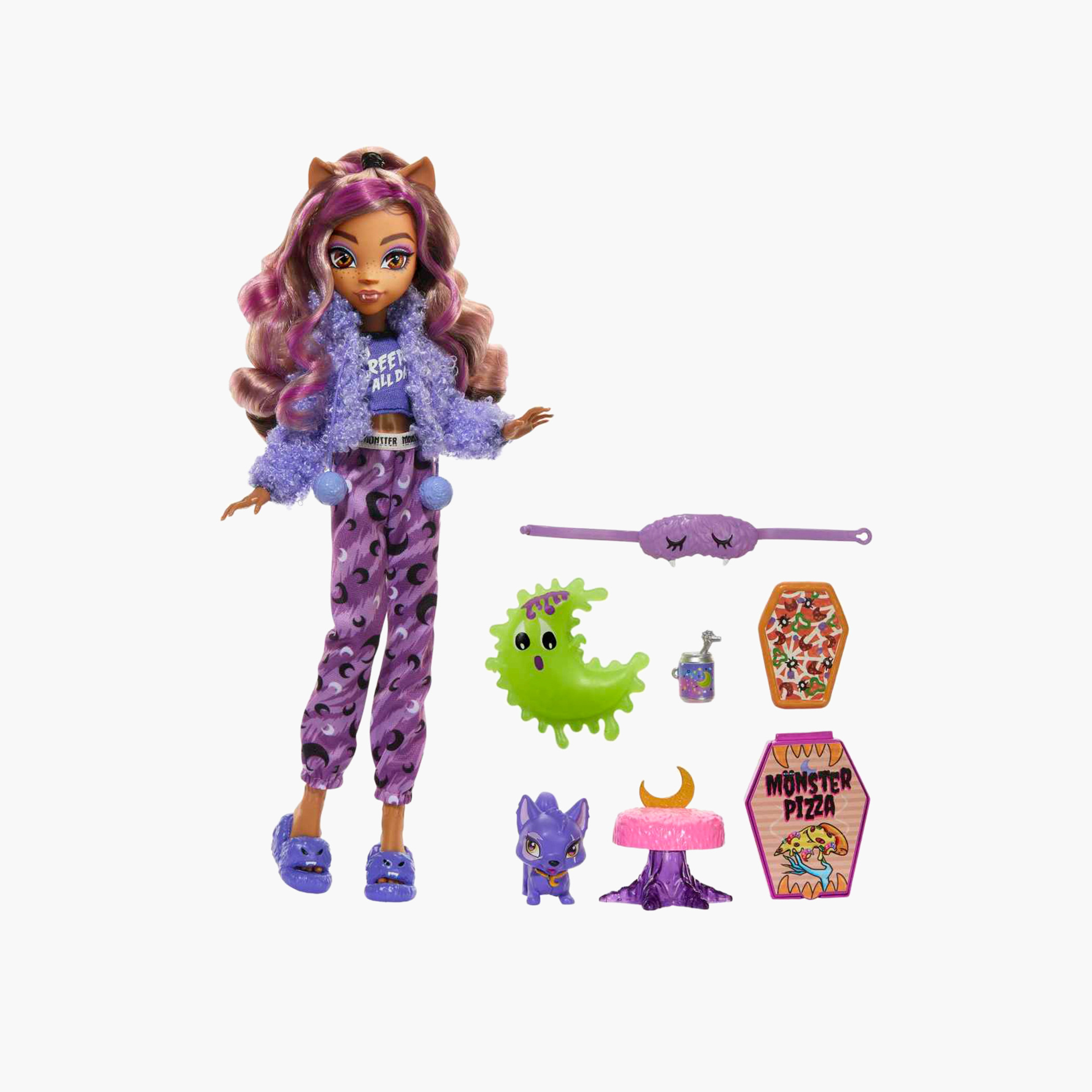 Shop Monster High Clawdeen Wolf Fashion Doll and Accessories Set Online Babyshop UAE