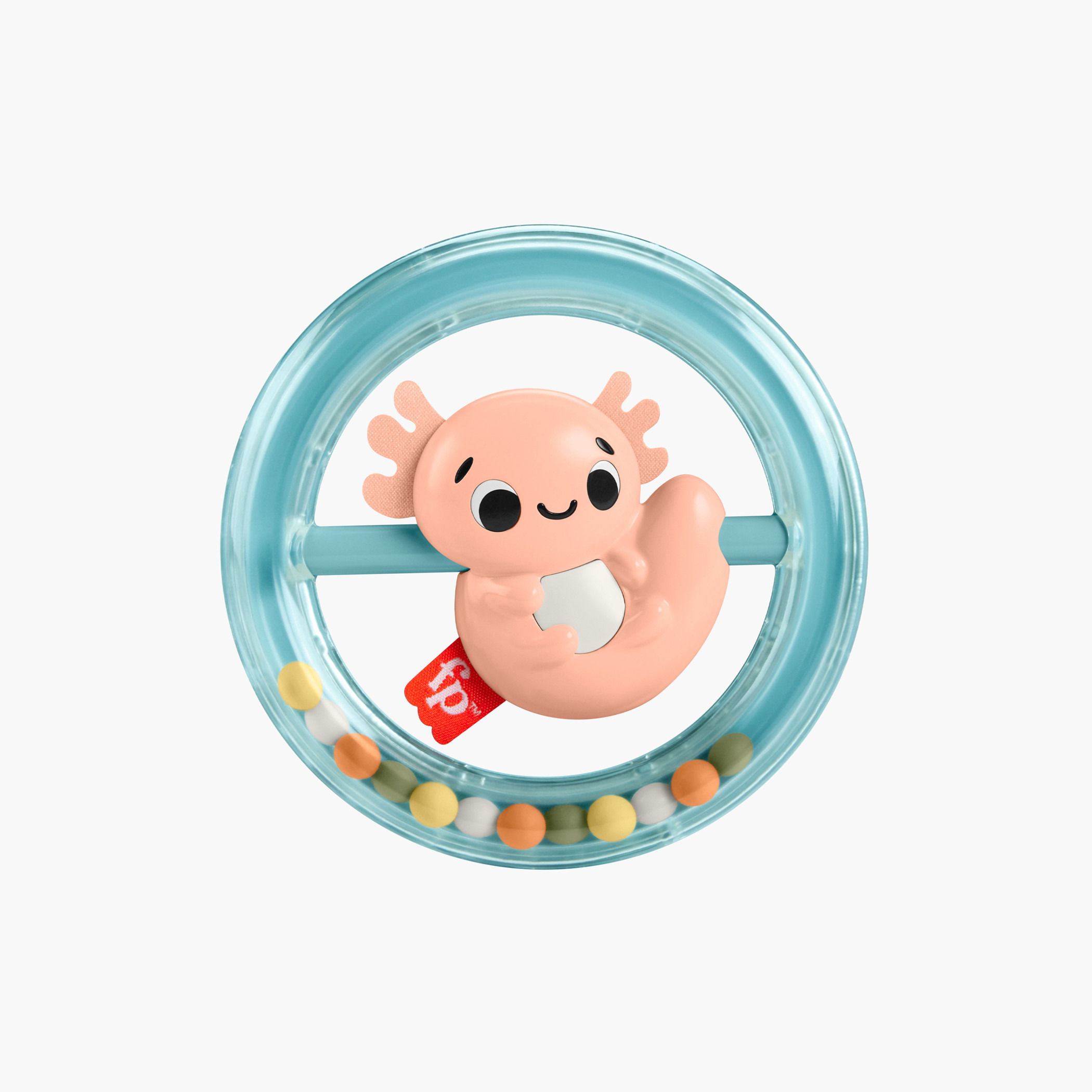 Fisher-Price Animal Themed Baby Sensory Toy, Teether Rattle & Clacker for Ages 3m+, Sold Separately-toys-babyandtoddlertoys-learningtoys-image-2