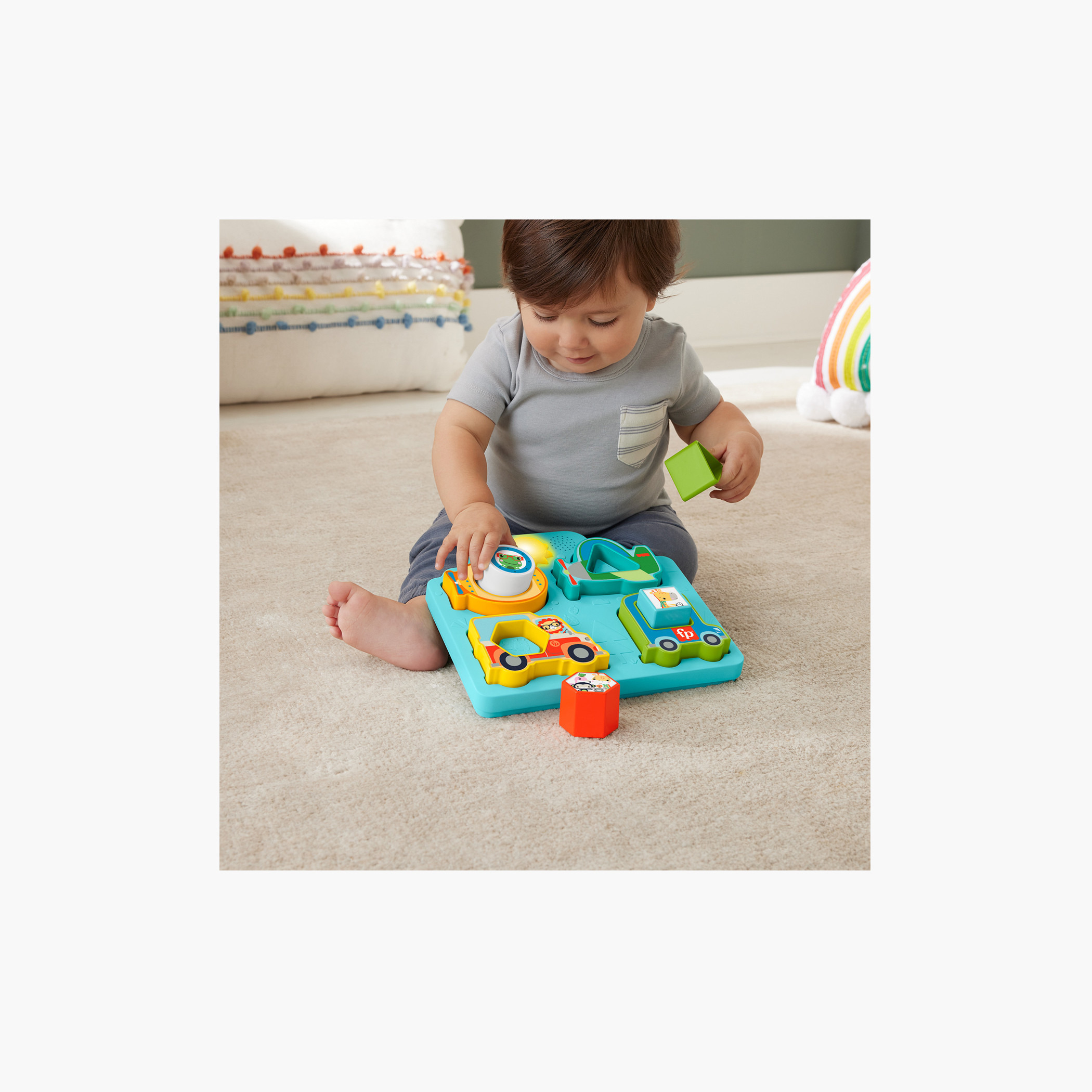 لعبة ألغاز فرز سيارة من فيشر برايس-toys-playvehicles-vehicleplaysets-image-4