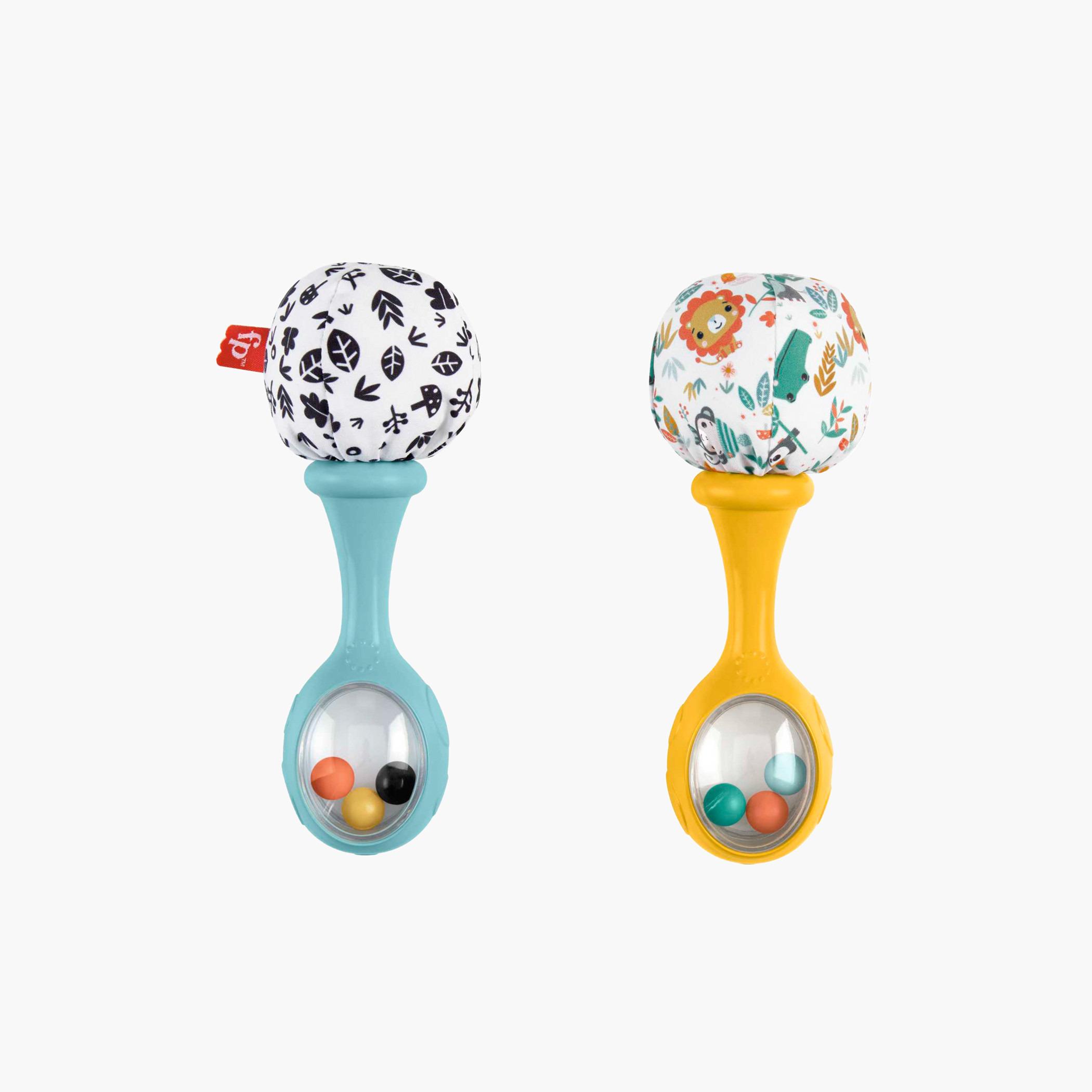Fisher-Price Rattle ‘n Rock Maracas Baby Rattle Sensory Toys for Babies aged 3 months and older-toys-babyandtoddlertoys-rattlesandteethers-image-1