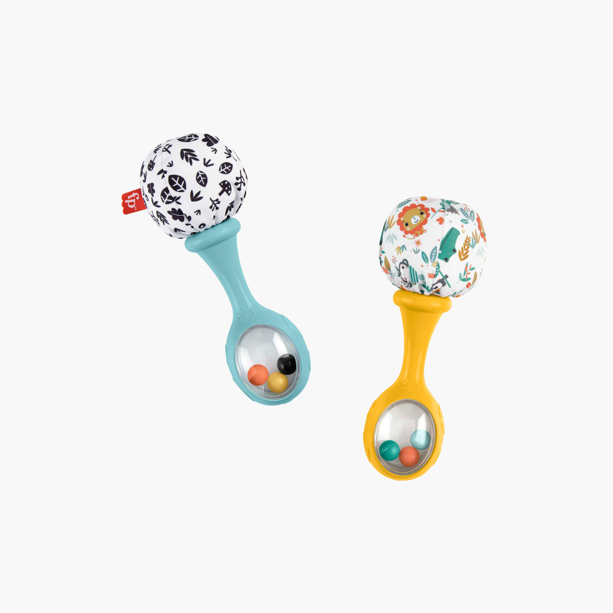 Fisher-Price Rattle ‘n Rock Maracas Baby Rattle Sensory Toys for Babies aged 3 months and older-toys-babyandtoddlertoys-rattlesandteethers-image-3