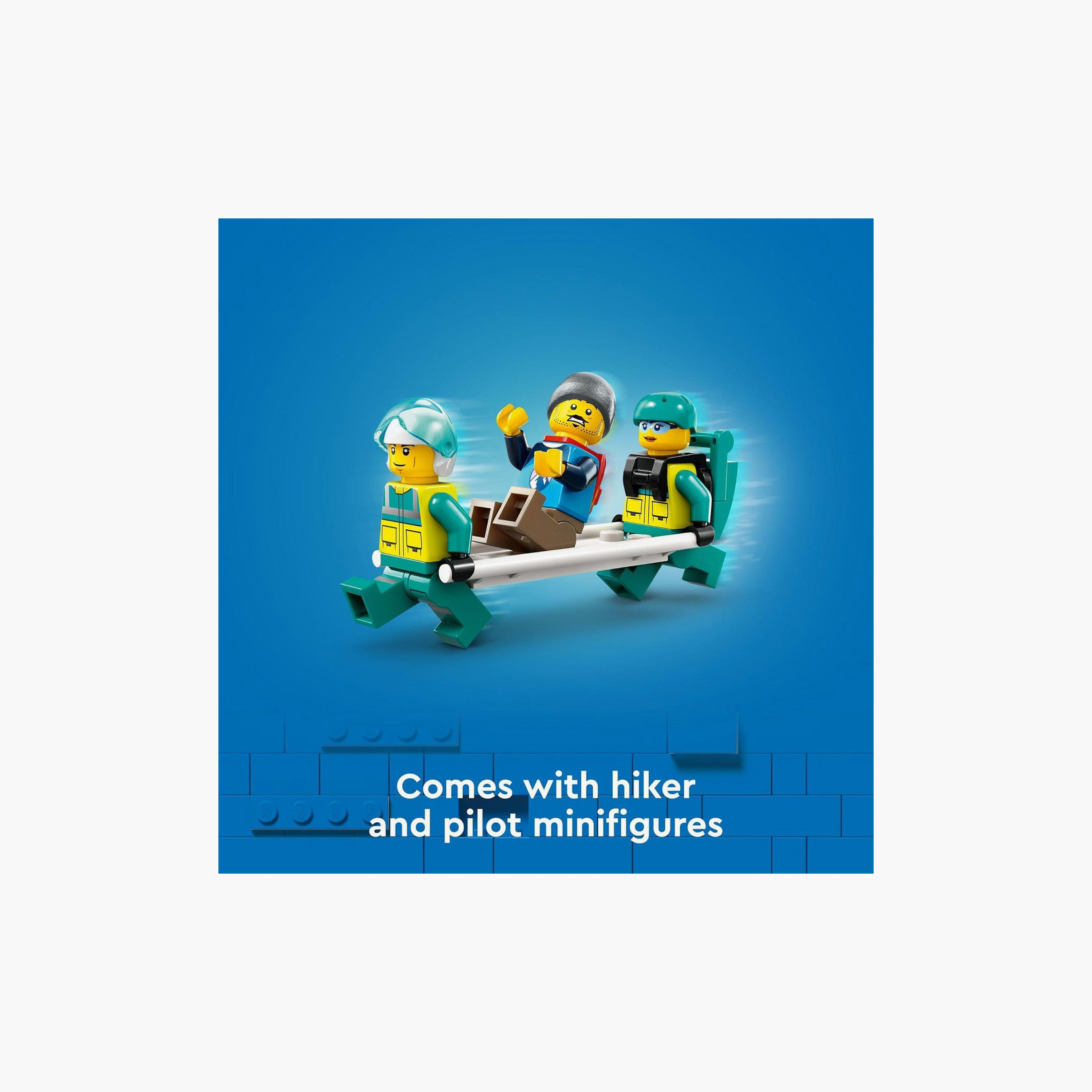 مجموعة مكعبات هليكوبتر الإنقاذ للطوارئ 60405 من ليجو-toys-buildingblocks-blocks-image-6
