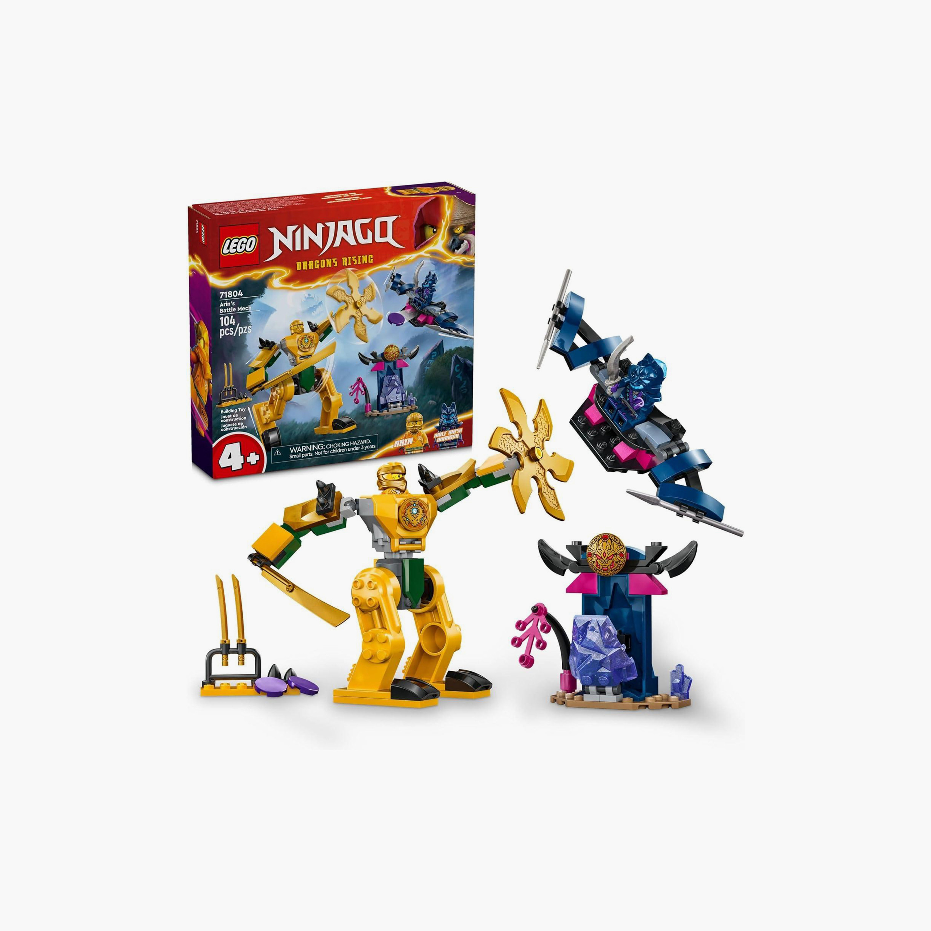 مجموعة لعب آلي المعارك الخاص بأرين 71804 من LEGO® NINJAGO®‎-toys-buildingblocks-blocks-image-2