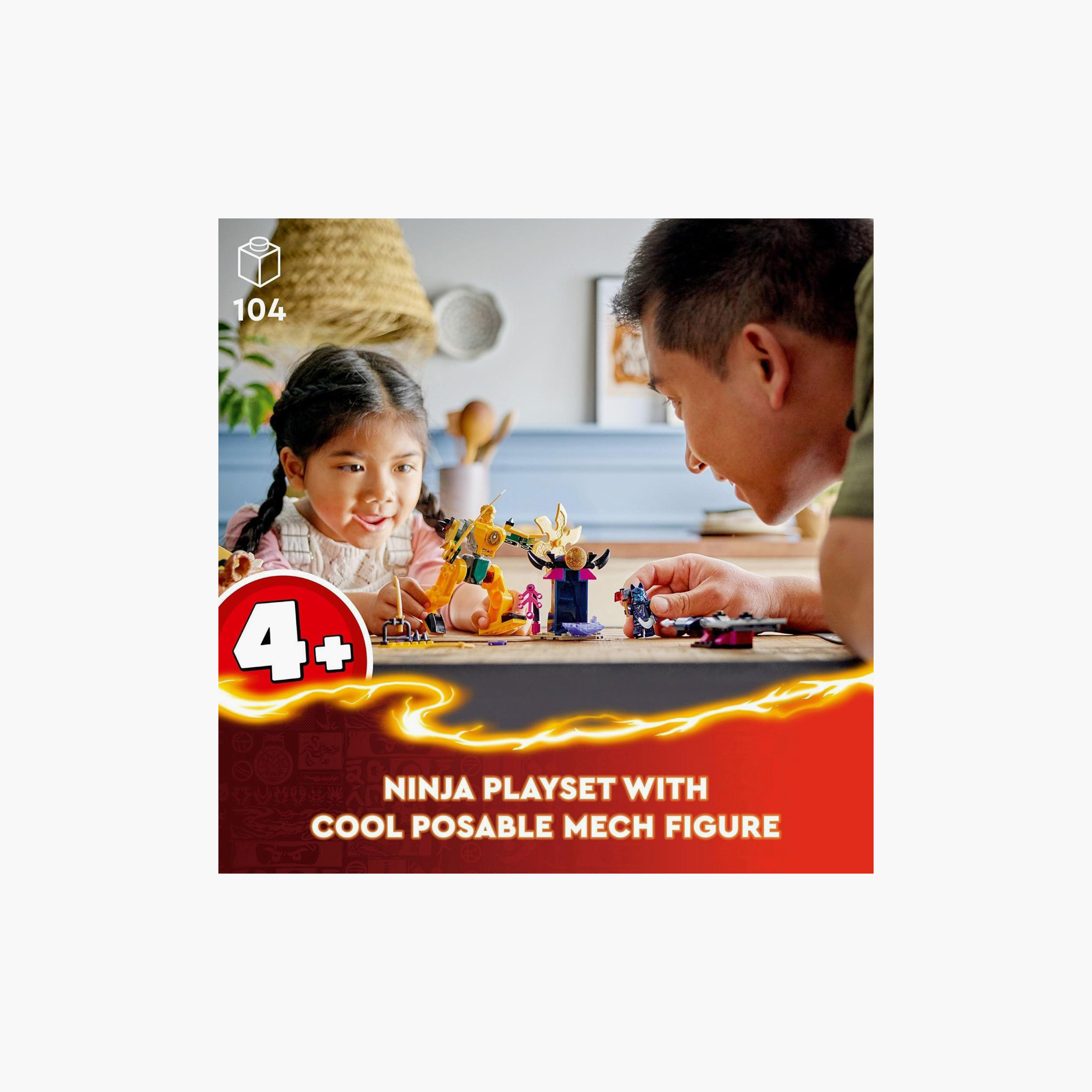 مجموعة لعب آلي المعارك الخاص بأرين 71804 من LEGO® NINJAGO®‎-toys-buildingblocks-blocks-image-3