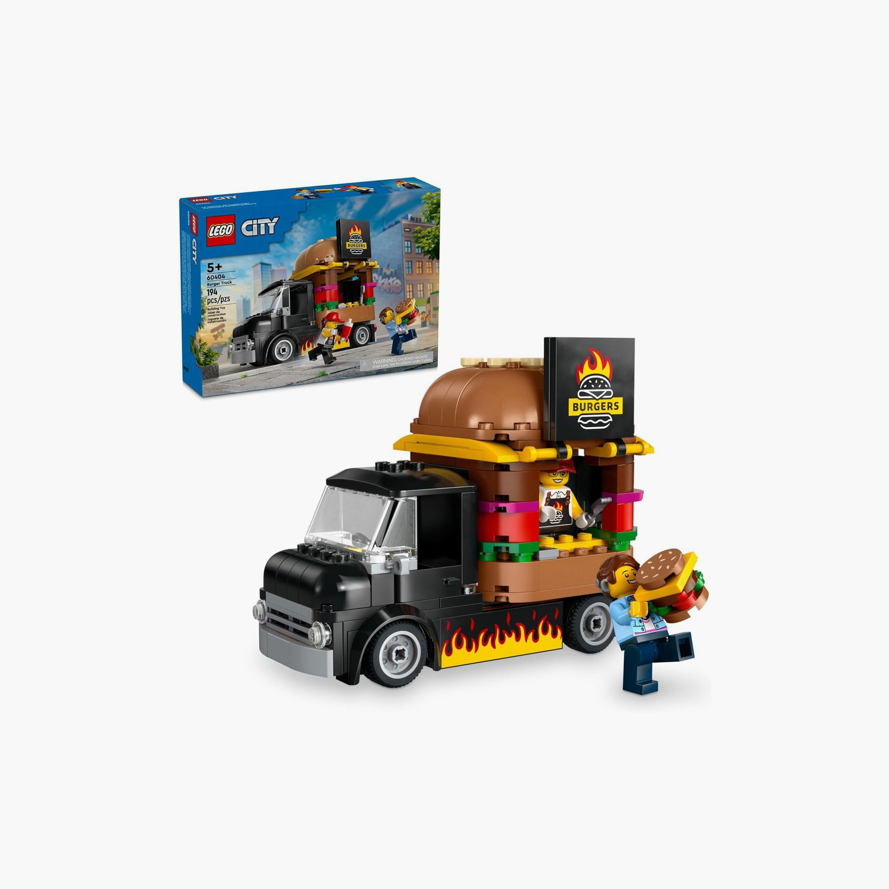 LEGO® City Burger Van Toy Building Set 60404-toys-buildingblocks-blocks-image-1