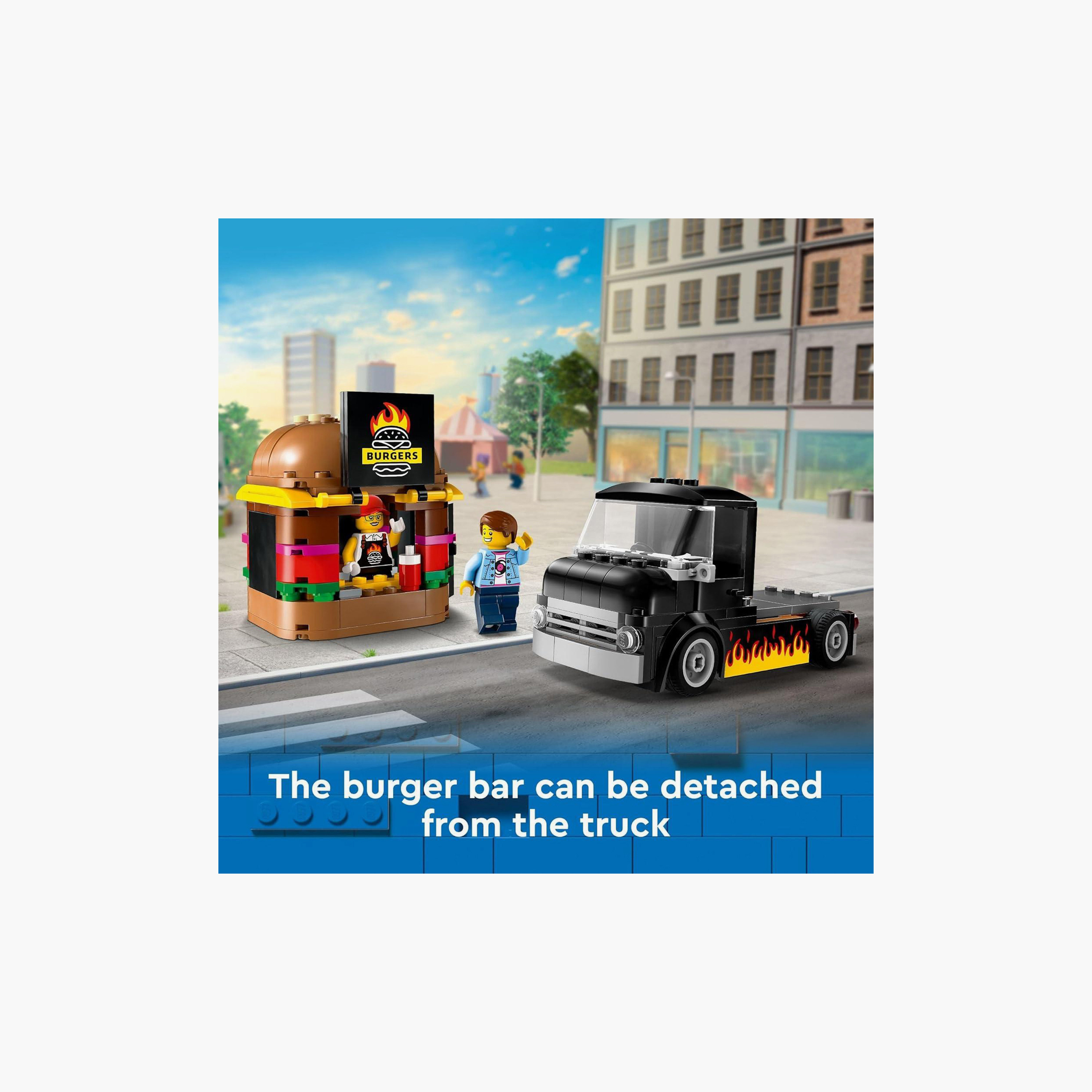 LEGO® City Burger Van Toy Building Set 60404-toys-buildingblocks-blocks-image-3