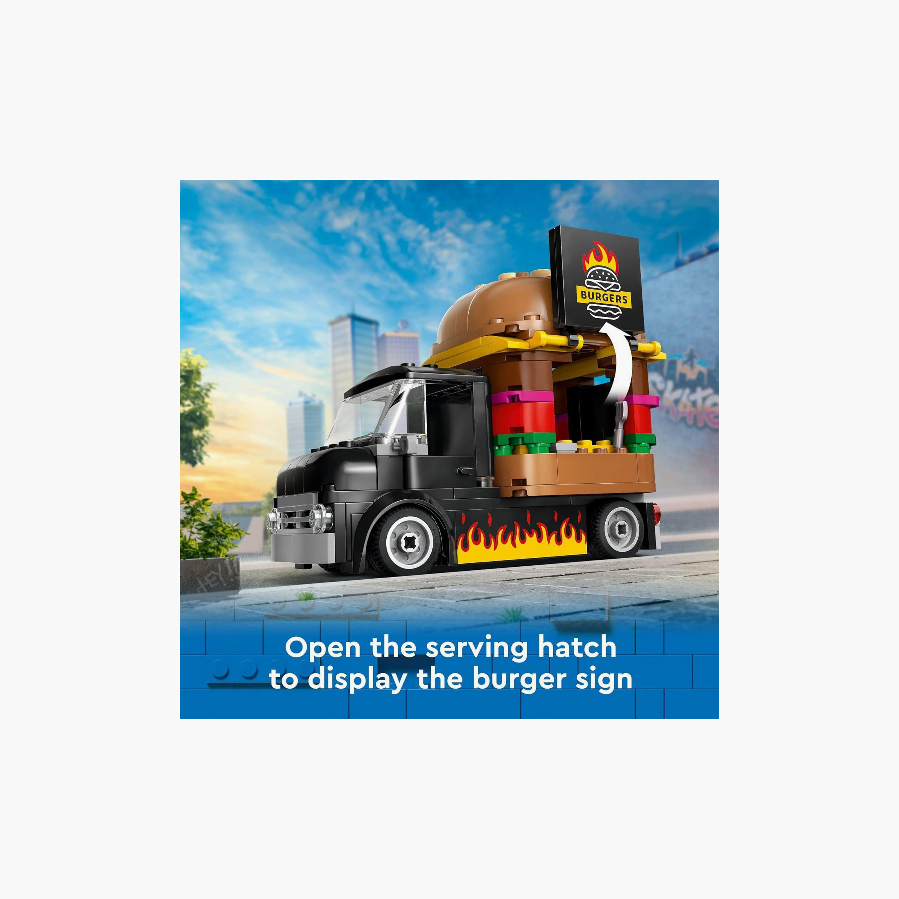 LEGO® City Burger Van Toy Building Set 60404-toys-buildingblocks-blocks-image-4