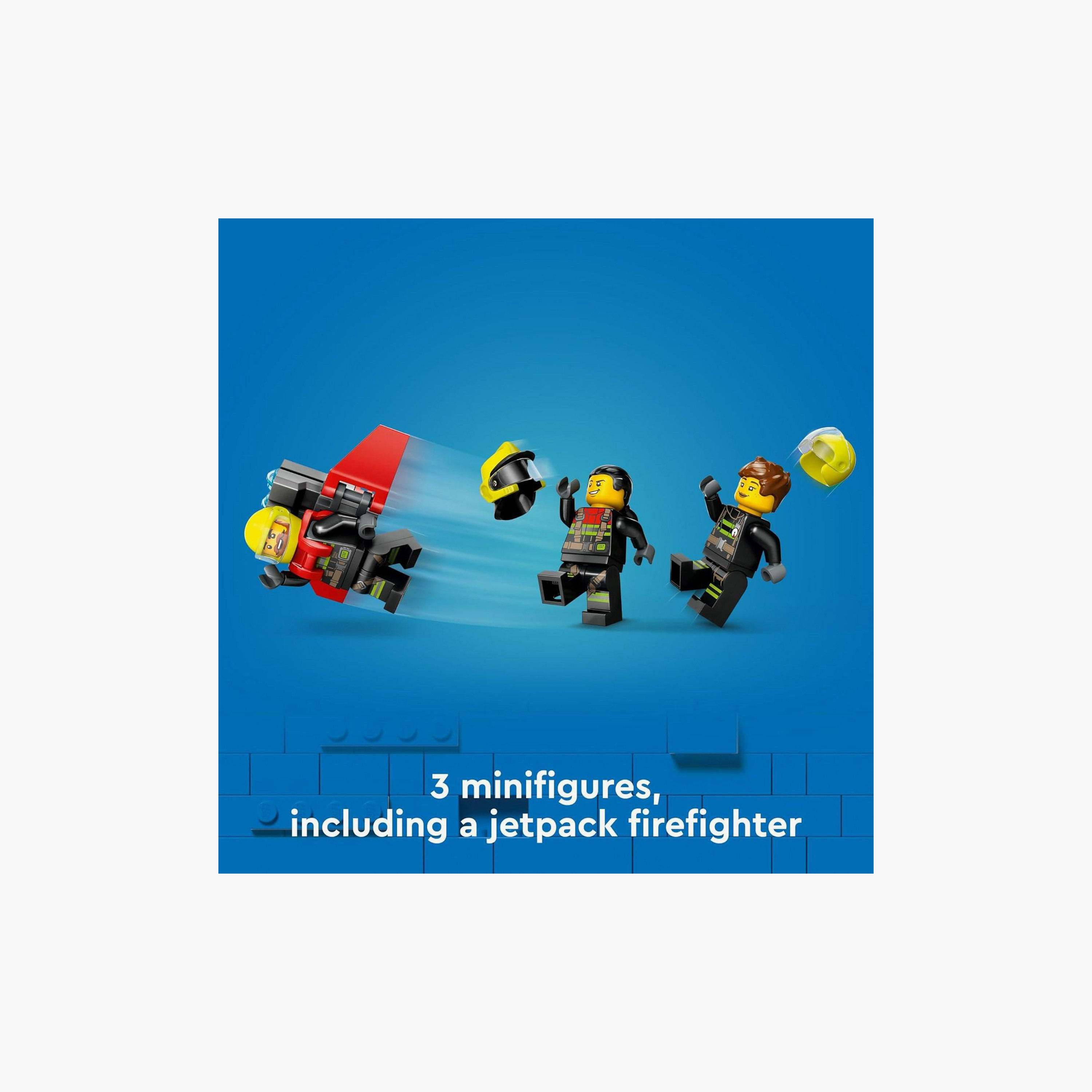LEGO® City Fire Rescue Plane Building Toy Set 60413-toys-buildingblocks-blocks-image-6