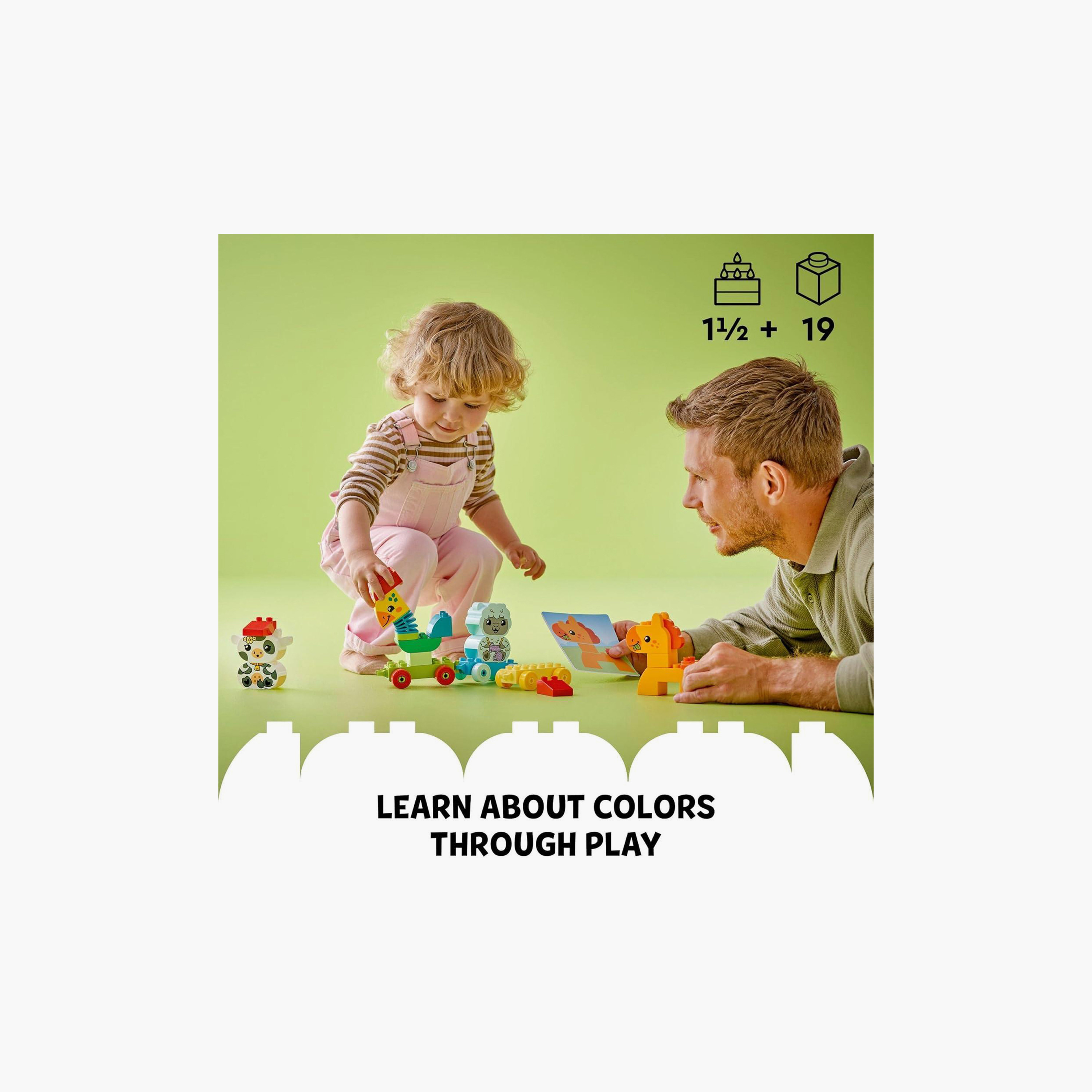LEGO® DUPLO® My First Animal Train Nature Toy 10412-toys-buildingblocks-blocks-image-2