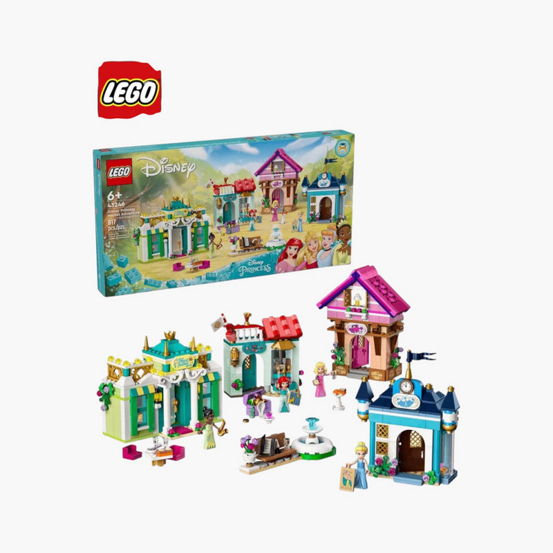 LEGO® ǀ Disney Princess: مغامرة أميرات ديزني في السوق