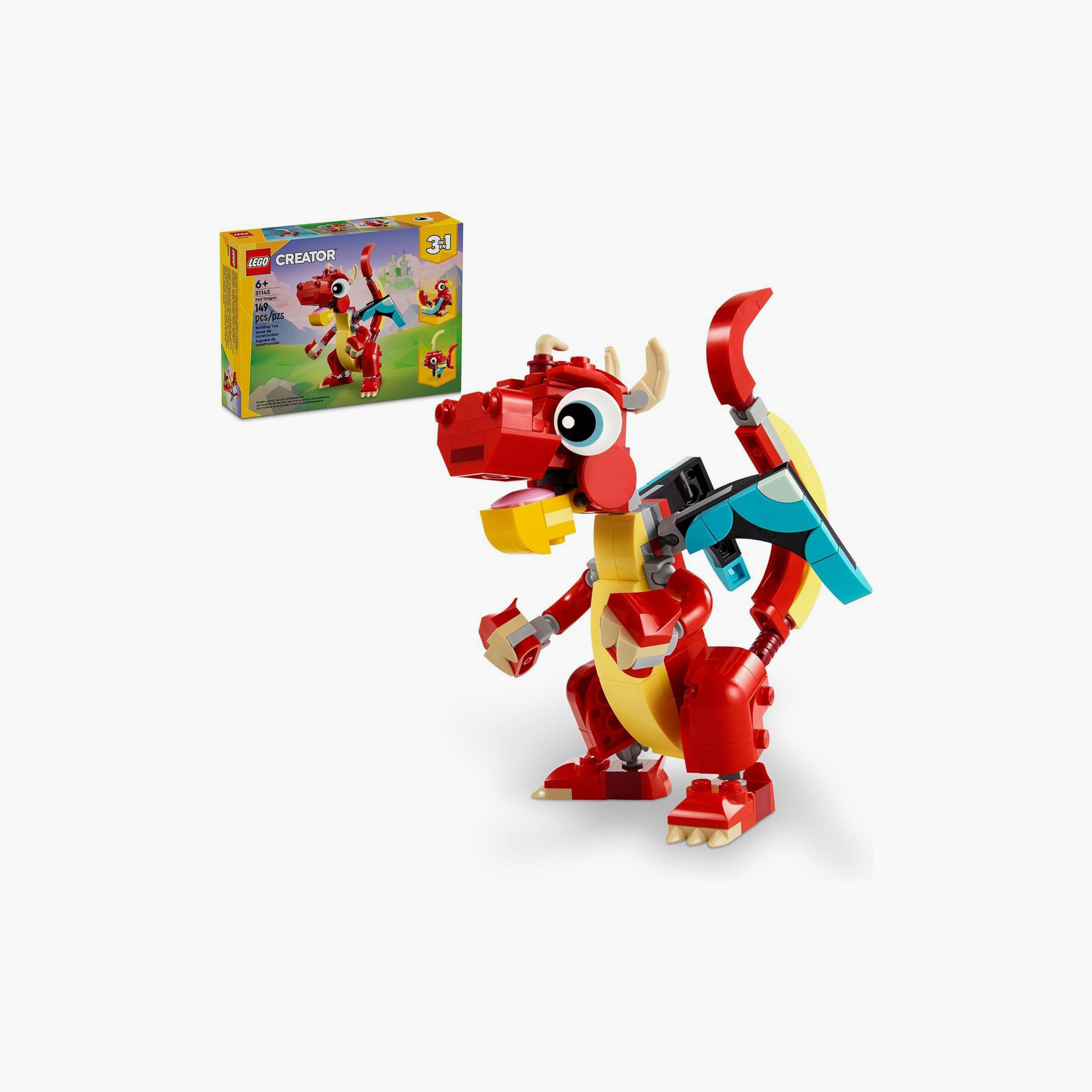 Lego 31145 Red Dragon 3-in-1 Building Blocks Set-toys-buildingblocks-blocks-image-1