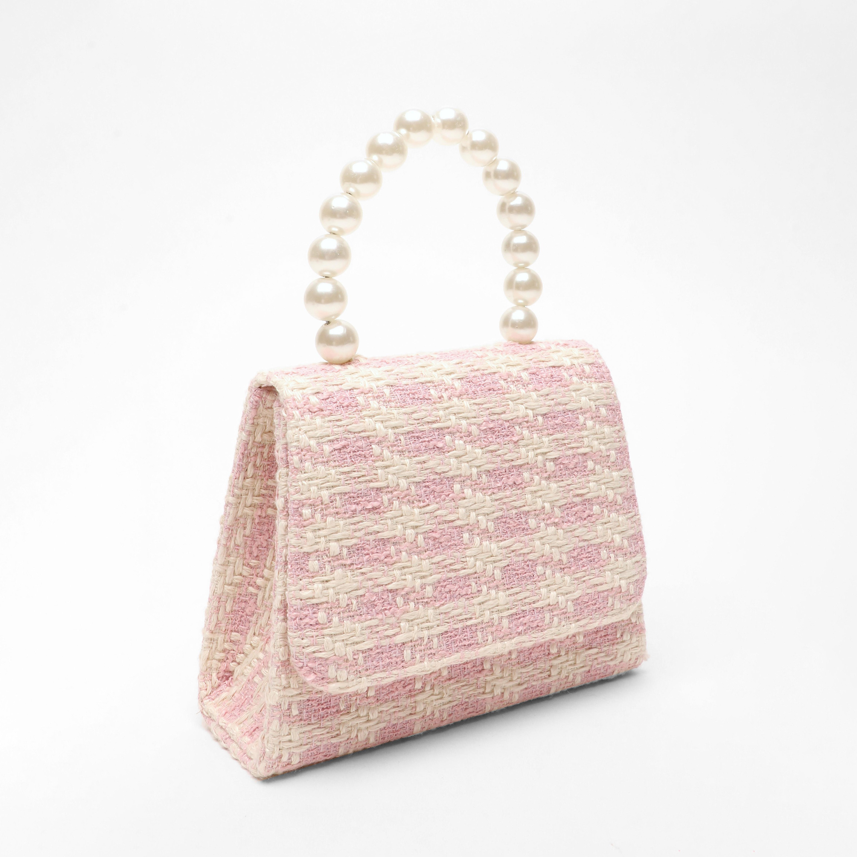 Quiz Textured Top Handel Handheld Bag with Magnetic Closure-women-bagsandwallets-handbags-image-2