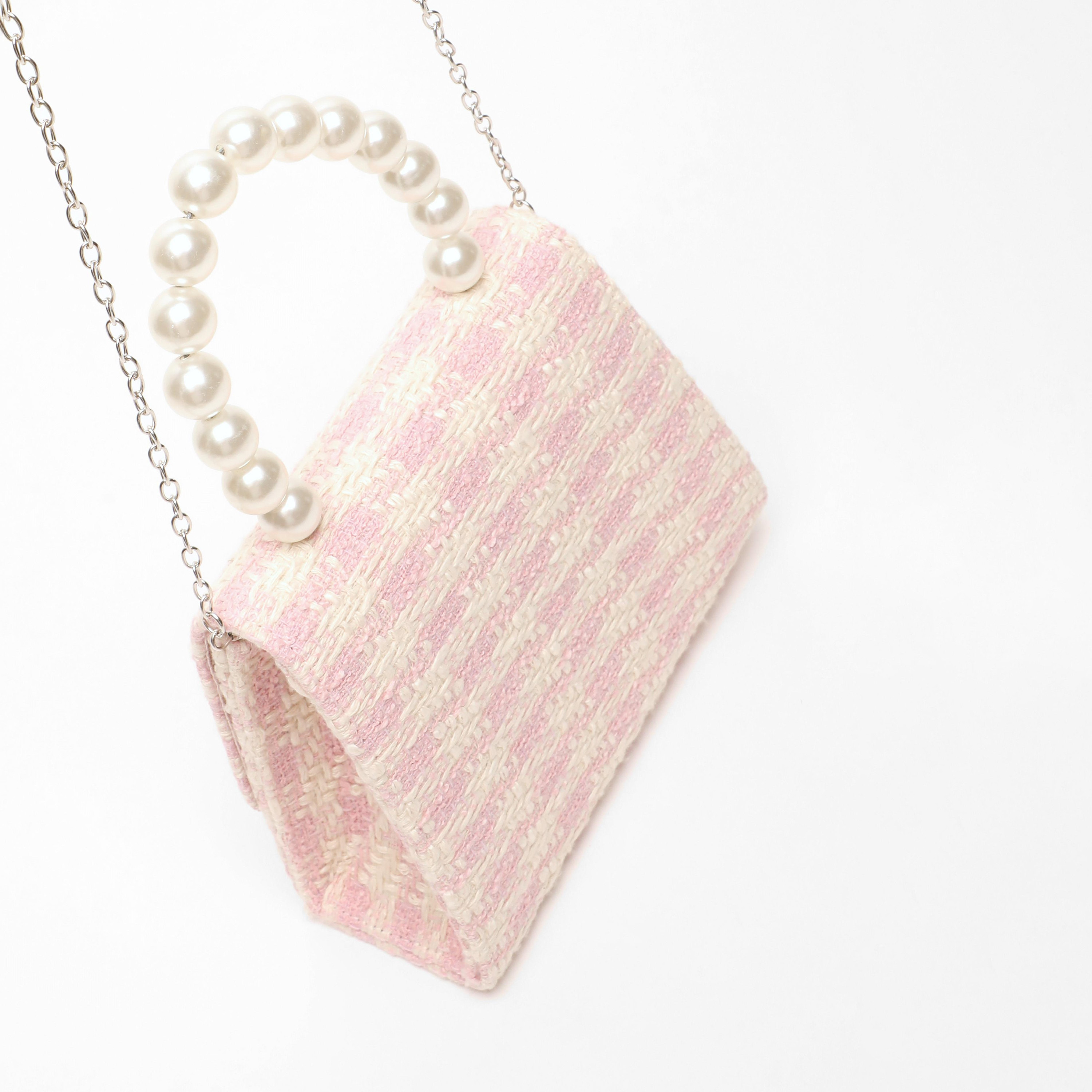 Quiz Textured Top Handel Handheld Bag with Magnetic Closure-women-bagsandwallets-handbags-image-4