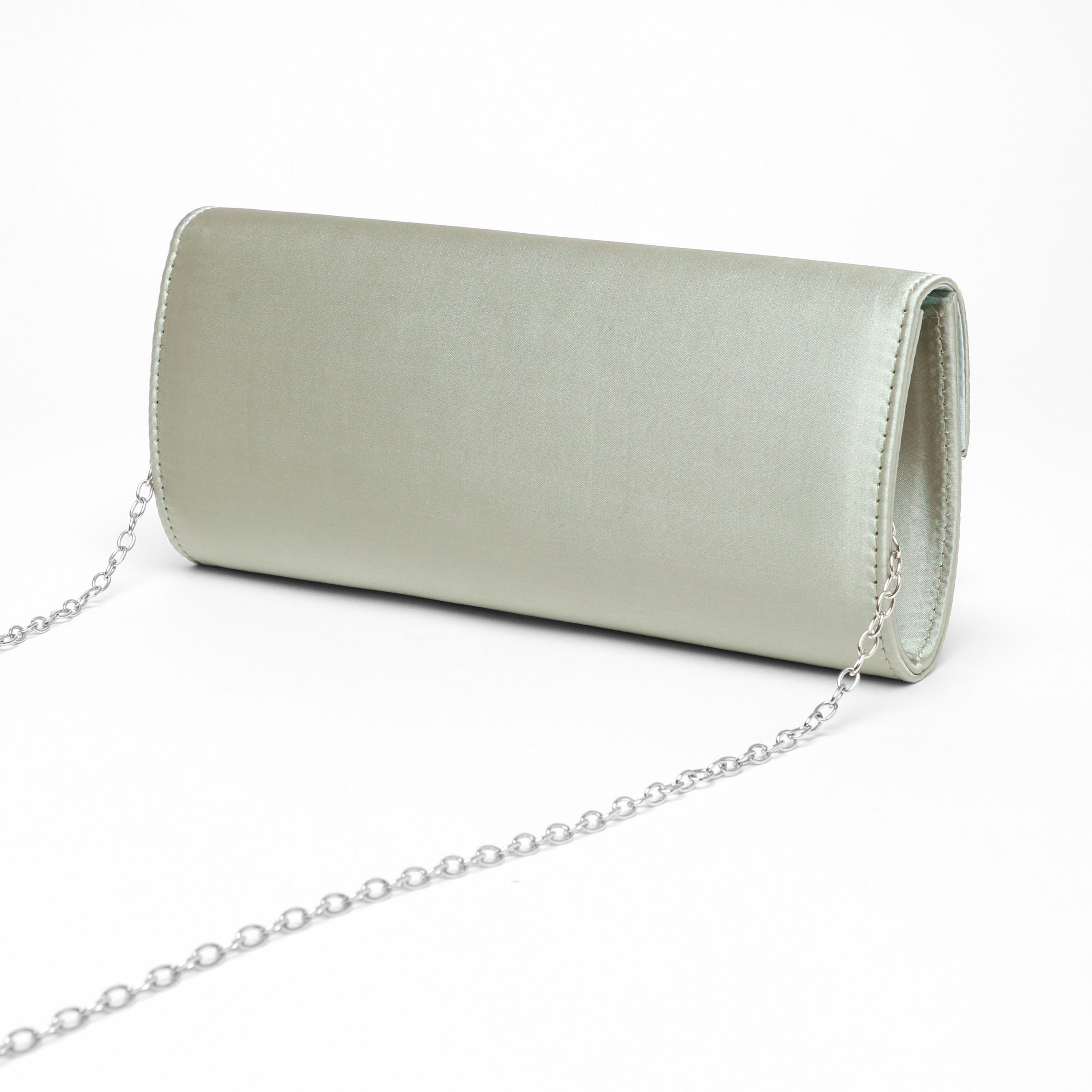 Quiz Embellishment Clutch with Magnetic Closure and Chain Detachable Strap-women-bagsandwallets-handbags-image-4