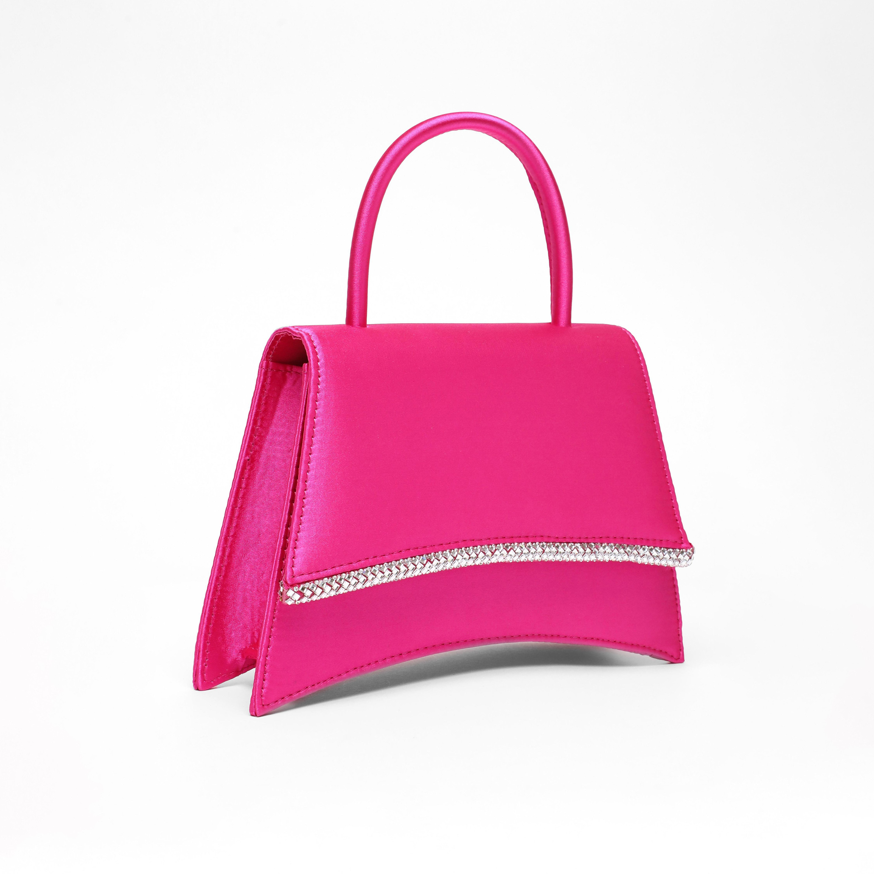 Quiz Embellishment Top Handel Handheld Bag with Magnetic Closure-women-bagsandwallets-handbags-image-2
