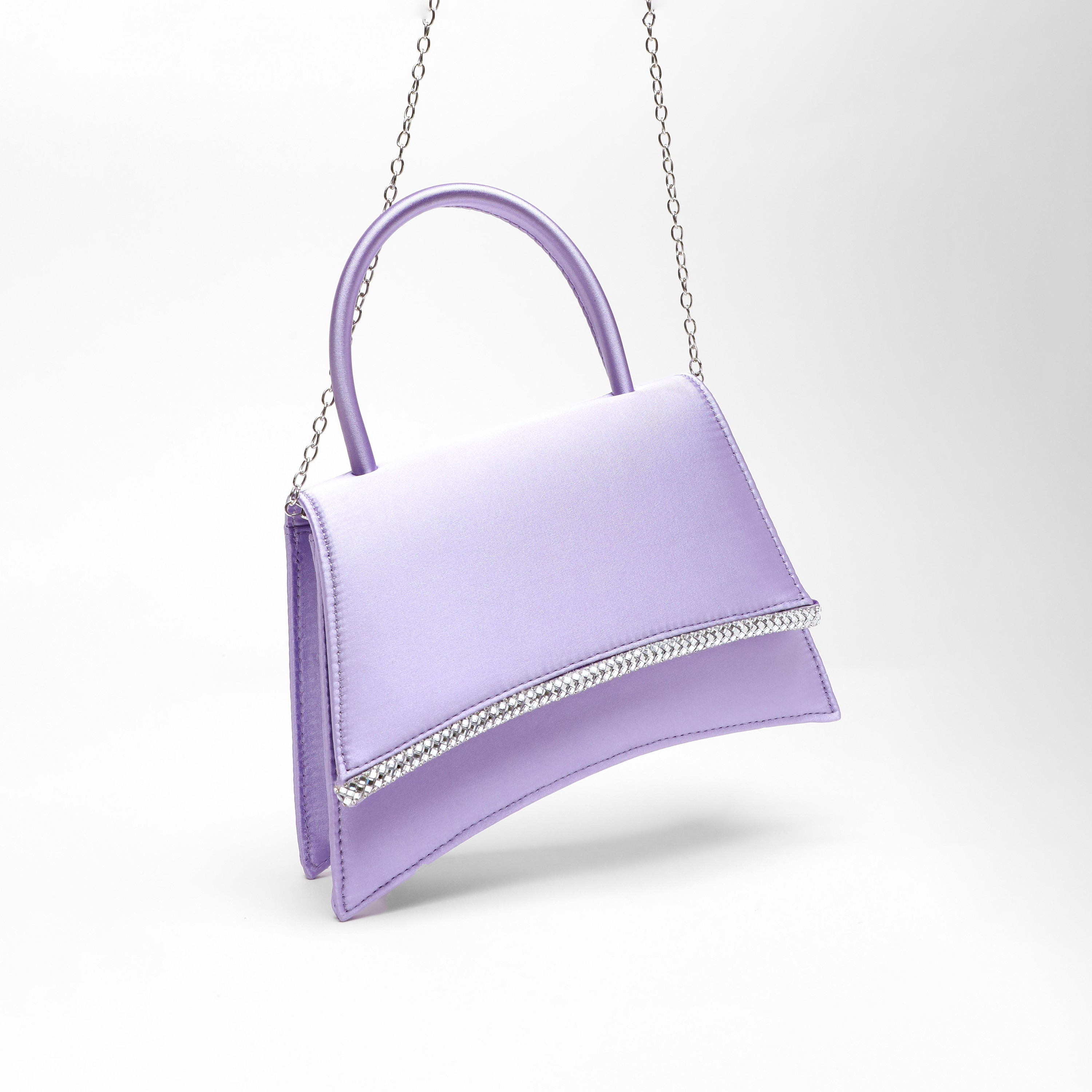 حقيبة يد هاندل من كويز علوية مزخرفة مع إغلاق مغناطيسي وسلسلة قابلة للفصل-women-bagsandwallets-handbags-image-3