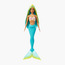 Barbie Mermaid Doll with Two-Tone Blue and Yellow Fantasy Hair and Accessory, Toy with Shell Bodice-toys-dollsandplaysets-dolls-image-1