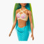 Barbie Mermaid Doll with Two-Tone Blue and Yellow Fantasy Hair and Accessory, Toy with Shell Bodice-toys-dollsandplaysets-dolls-image-3
