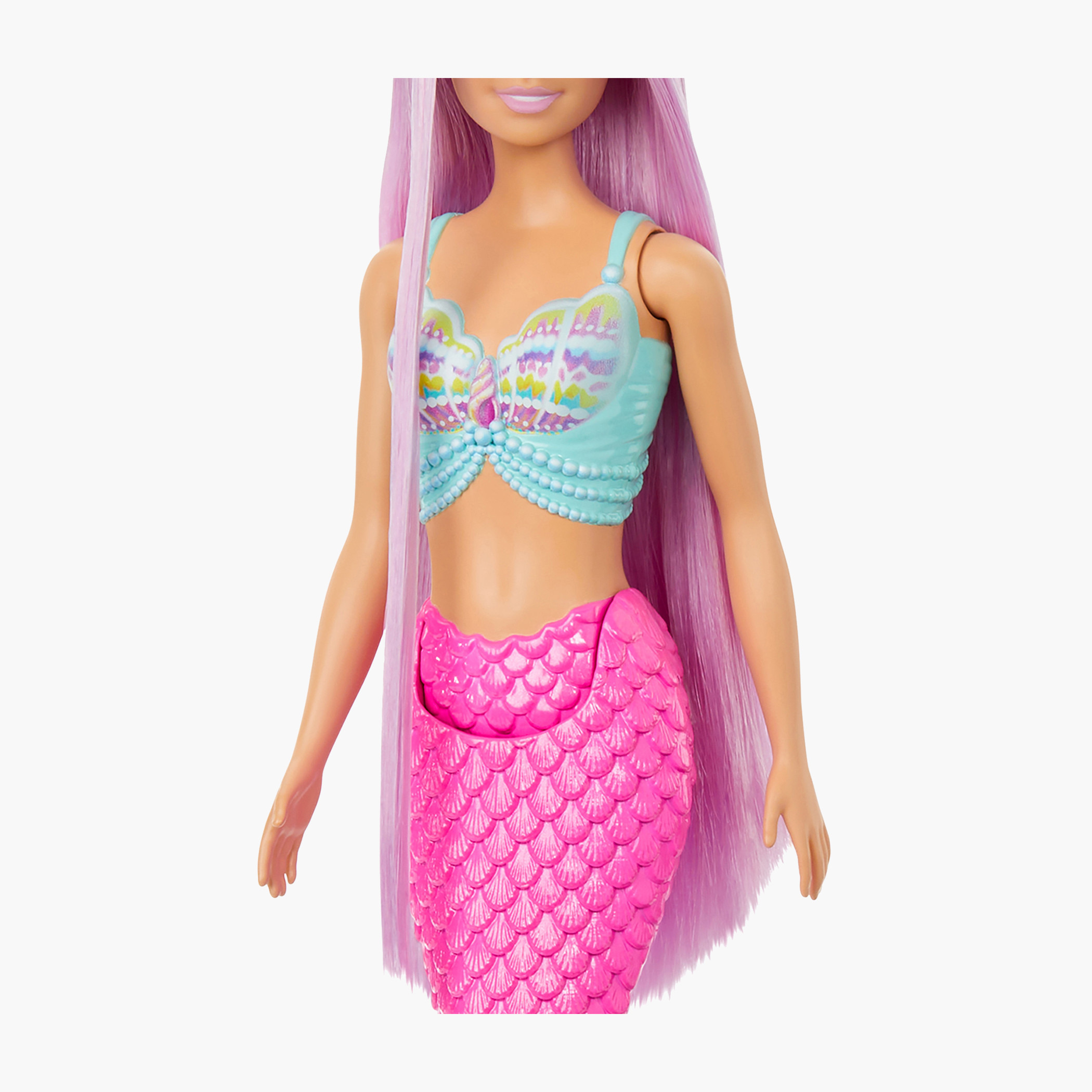 دمية حورية البحر بشعر خيالي وردي بطول 7 بوصات وإكسسوارات ملونة للعب التصفيف من باربي-toys-dollsandplaysets-dollplaysets-image-4