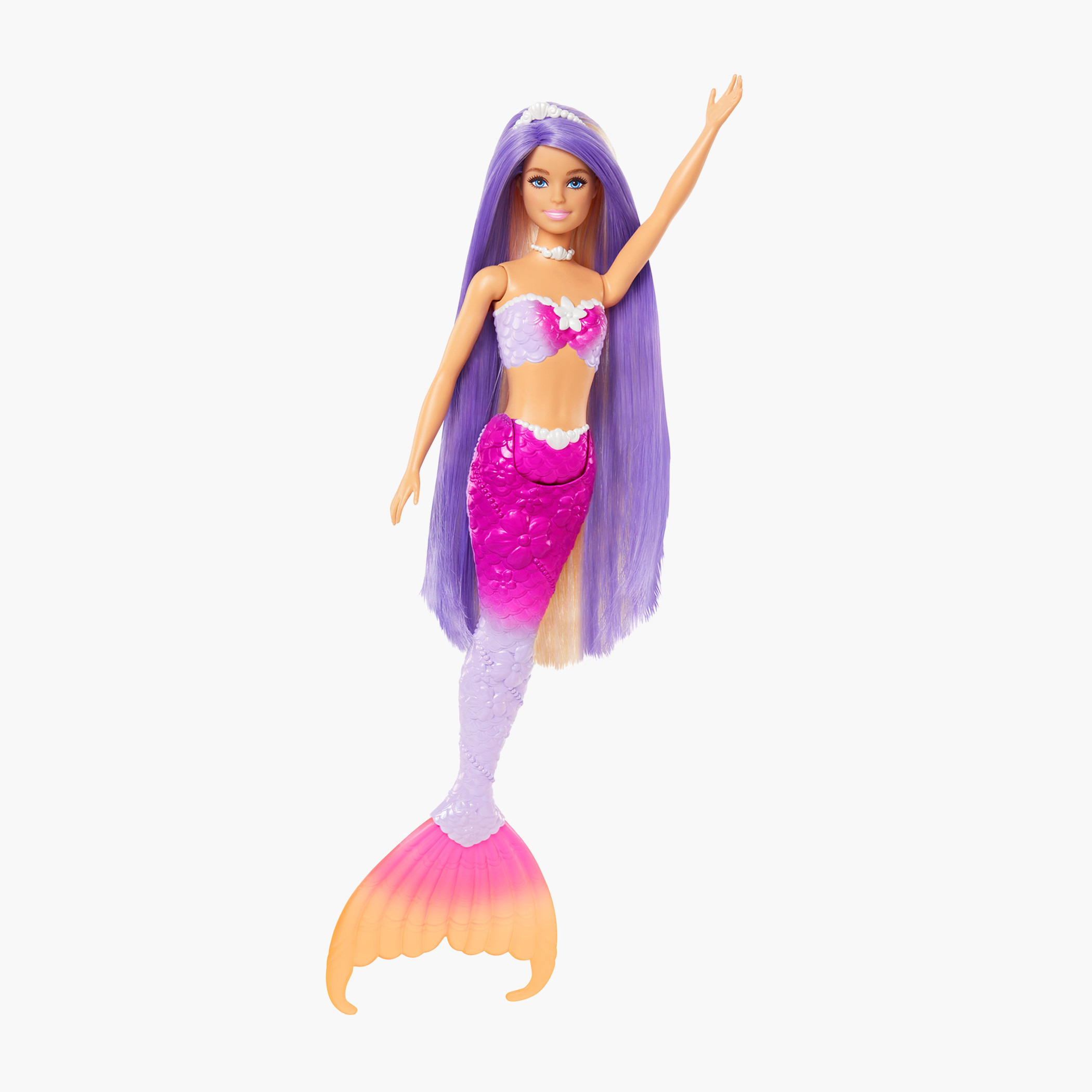 Barbie Mermaid Doll, “Malibu” with Pink Hair, Accessories, Dolphin and Water-Activated Color Change-toys-dollsandplaysets-dollplaysets-image-4