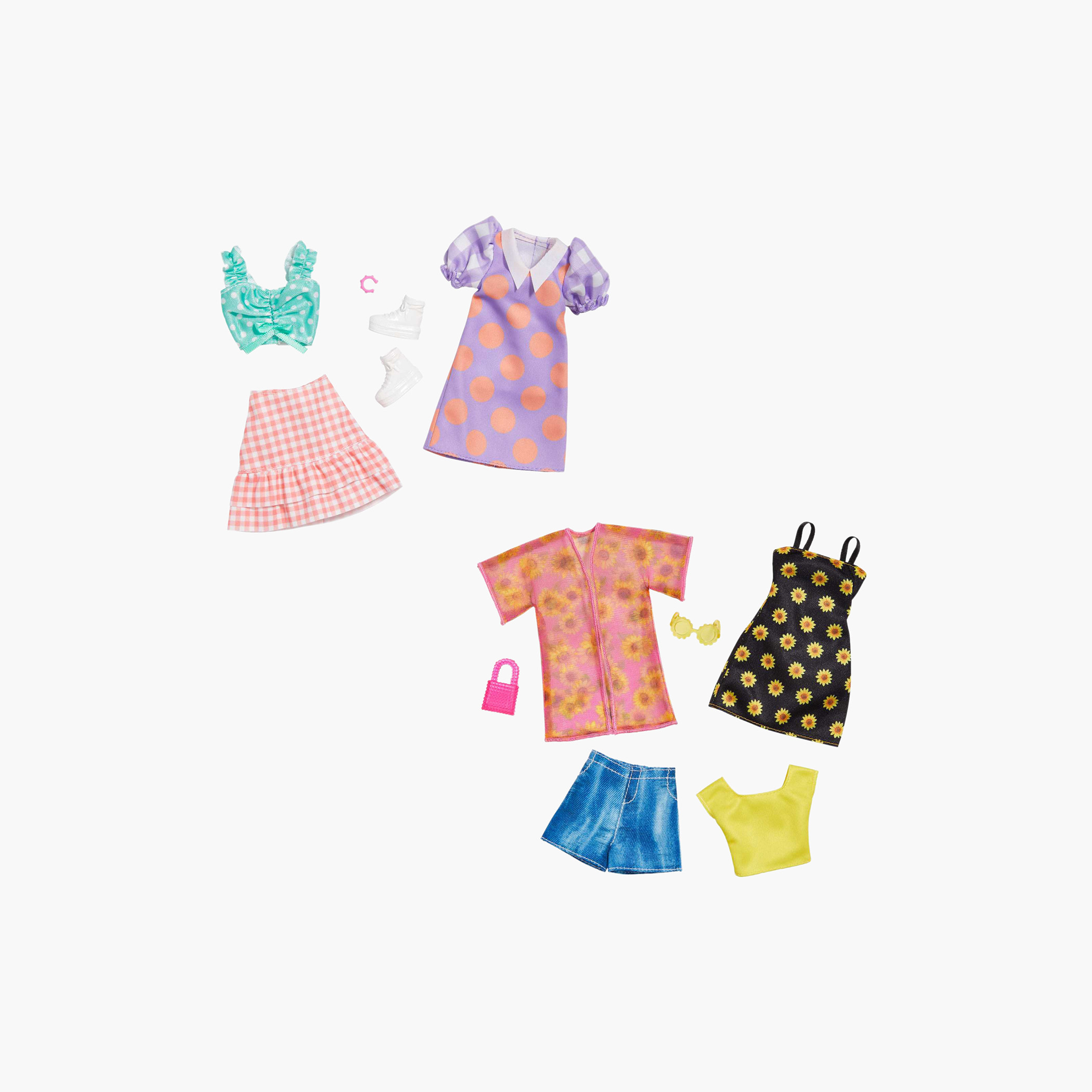 Barbie Clothes -- 2 Outfits & 2 Accessories for Barbie Doll, Gift for 3 to 8 Year Olds-toys-dollsandplaysets-dollplaysets-image-3
