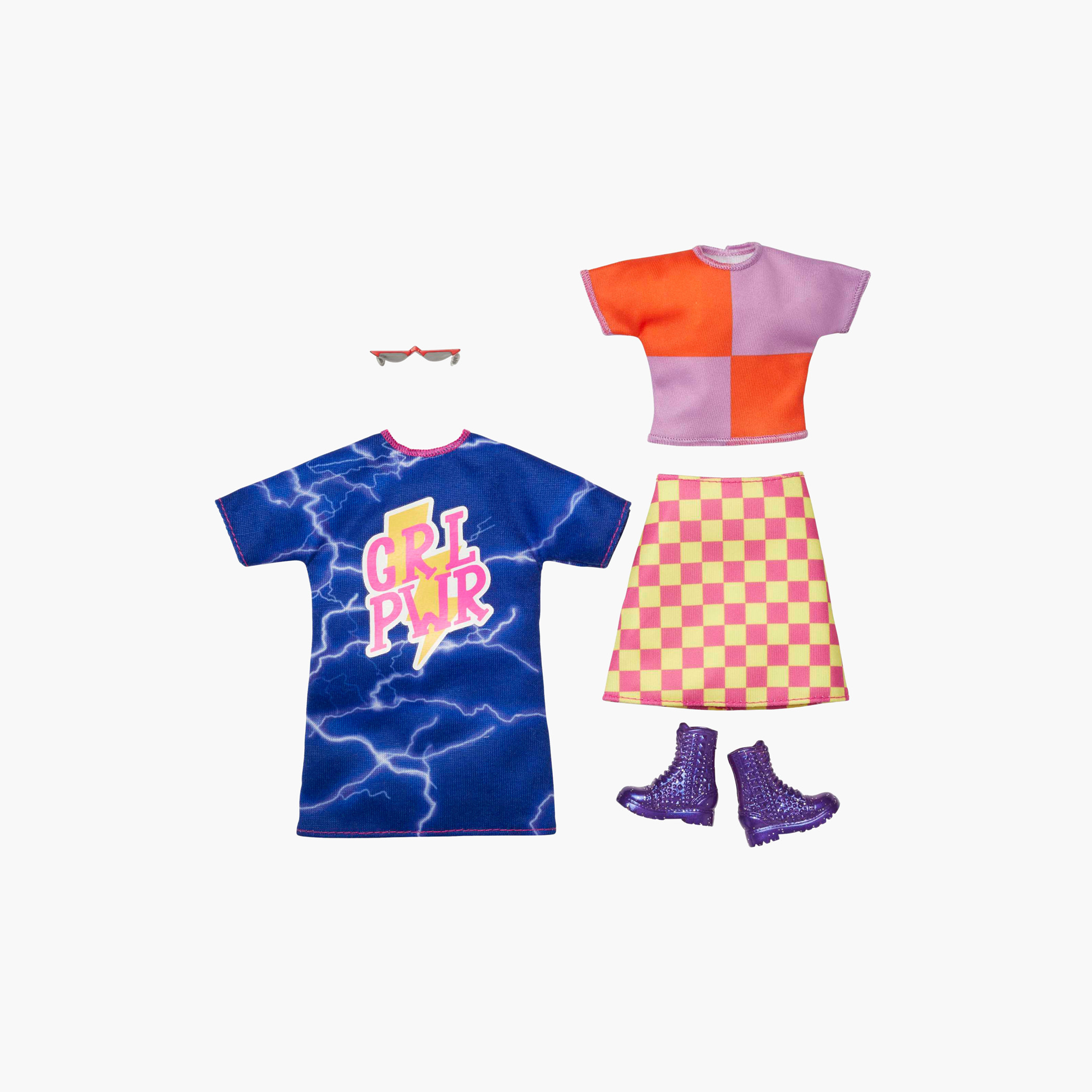 Barbie Clothes -- 2 Outfits & 2 Accessories for Barbie Doll, Gift for 3 to 8 Year Olds-toys-dollsandplaysets-dollplaysets-image-5