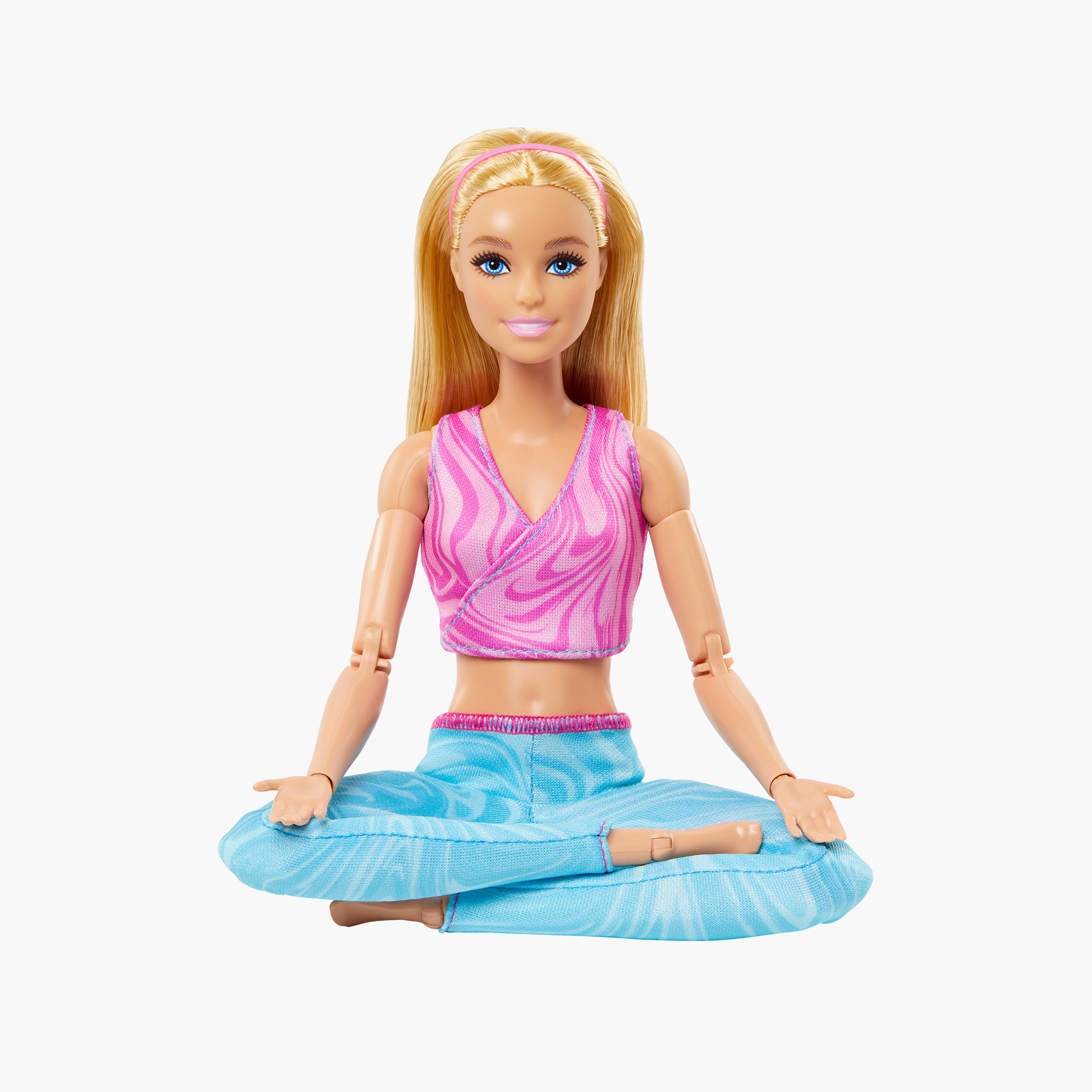 Barbie Made to Move Doll with Blonde Hair, Removable Sports Top & Yoga Pants, 22 Bendable “Joints”-toys-dollsandplaysets-dolls-image-6