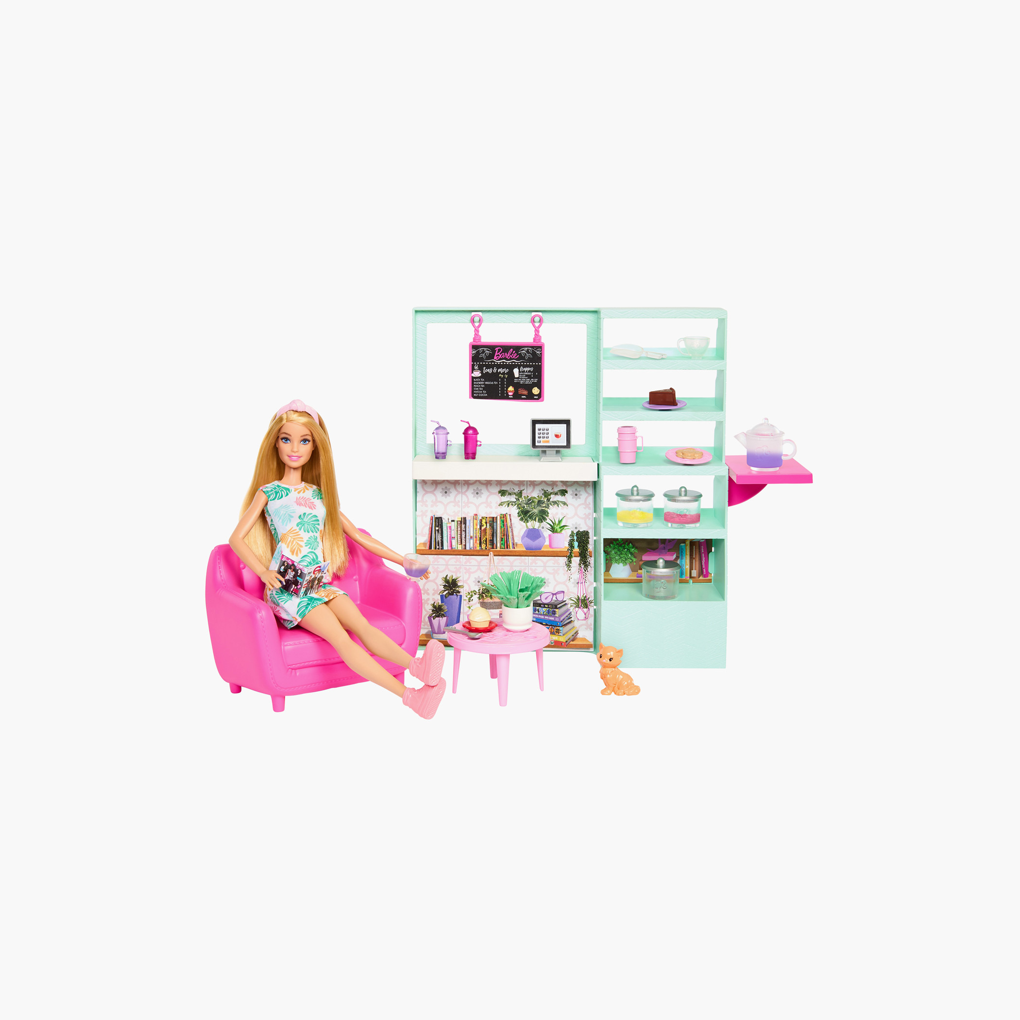 Buy Barbie Cute n Cozy Cafe Playset Online Babyshop Kuwait