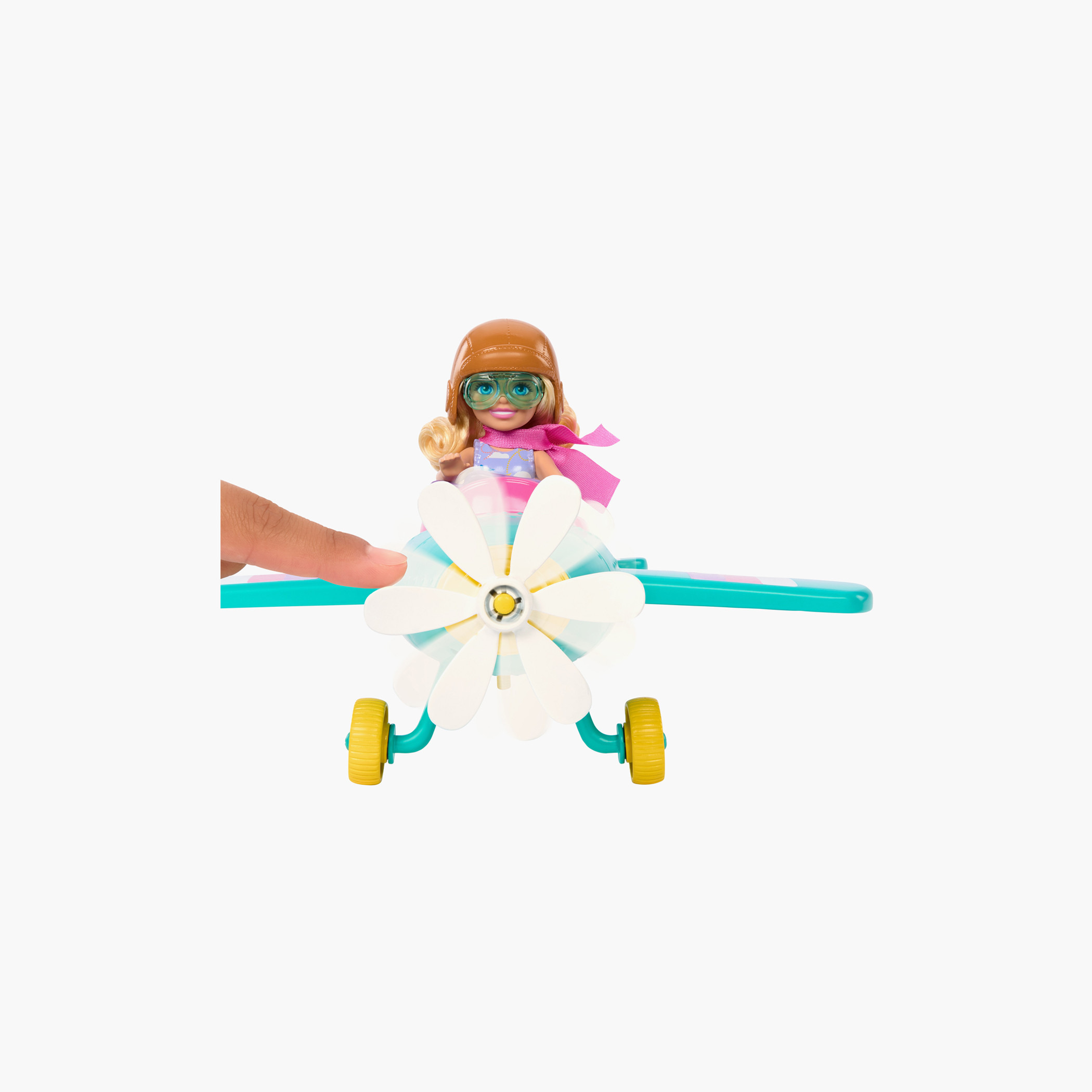Barbie Chelsea Can Be…Plane Playset, 2-Seater Aircraft with Spinning Daisy Propellor & 7 Accessories-toys-dollsandplaysets-dollplaysets-image-2