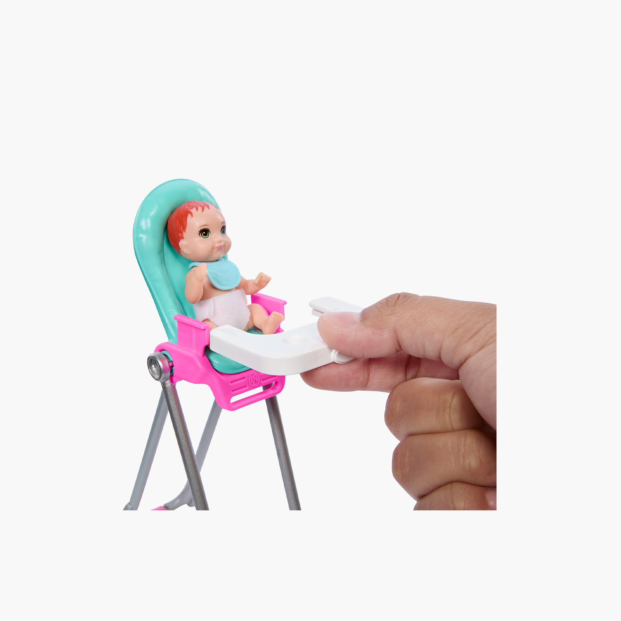 Barbie Skipper Doll & Playset with Accessories, Babysitting Mealtime Theme, Color-change Toy Play-toys-dollsandplaysets-dollplaysets-image-3