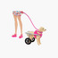 Barbie Doll with 2 Toy Dogs & Accessories, 1 Pup in Removable Wheelchair with Wheels, 10+ Piece Set-toys-dollsandplaysets-dollplaysets-image-2