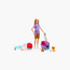 مجموعة ألعاب مهن الإنقاذ وتأهيل الحيوانات مع دمية ومجسمات قرد ونمر وإكسسوارات من باربي-toys-dollsandplaysets-dollplaysets-image-6