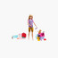 مجموعة ألعاب مهن الإنقاذ وتأهيل الحيوانات مع دمية ومجسمات قرد ونمر وإكسسوارات من باربي-toys-dollsandplaysets-dollplaysets-image-2
