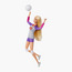 Barbie Doll & Accessories, Made to Move Career Volleyball Player Doll with Uniform and Ball-toys-dollsandplaysets-dolls-image-2