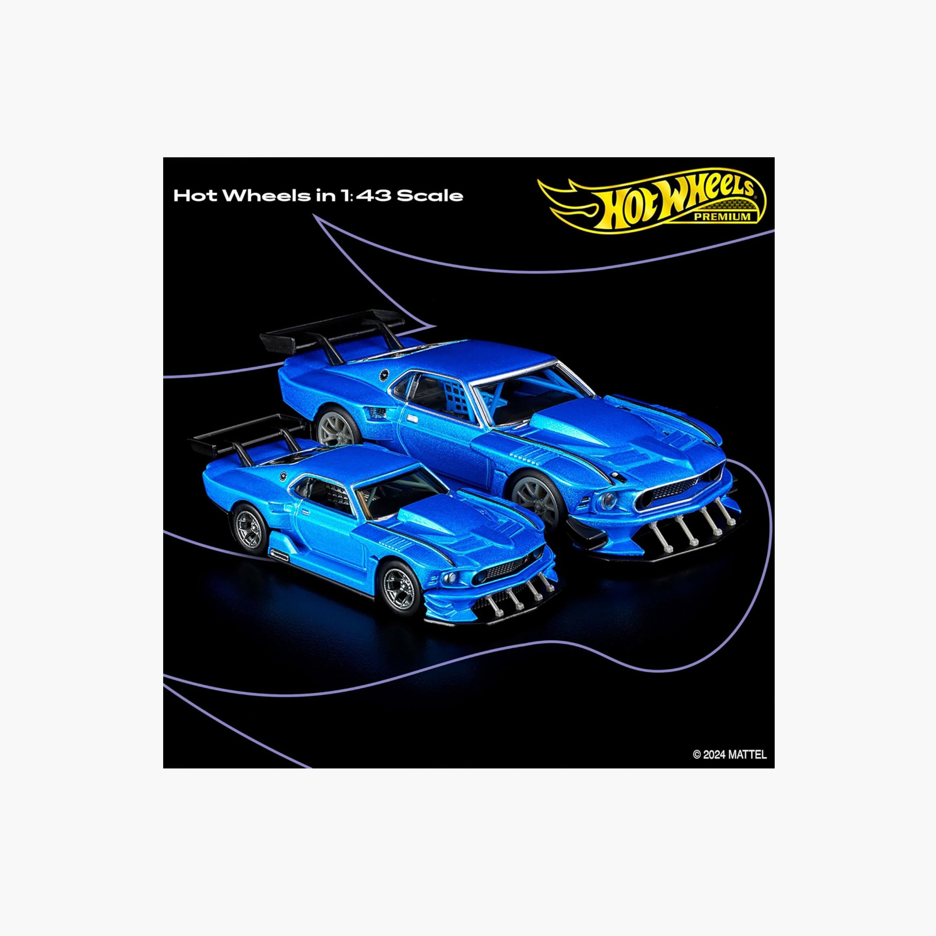 Hot Wheels 1:43 Scale Modified Ford Mustang Die-Cast Toy Car-toys-playvehicles-vehicleplaysets-image-2