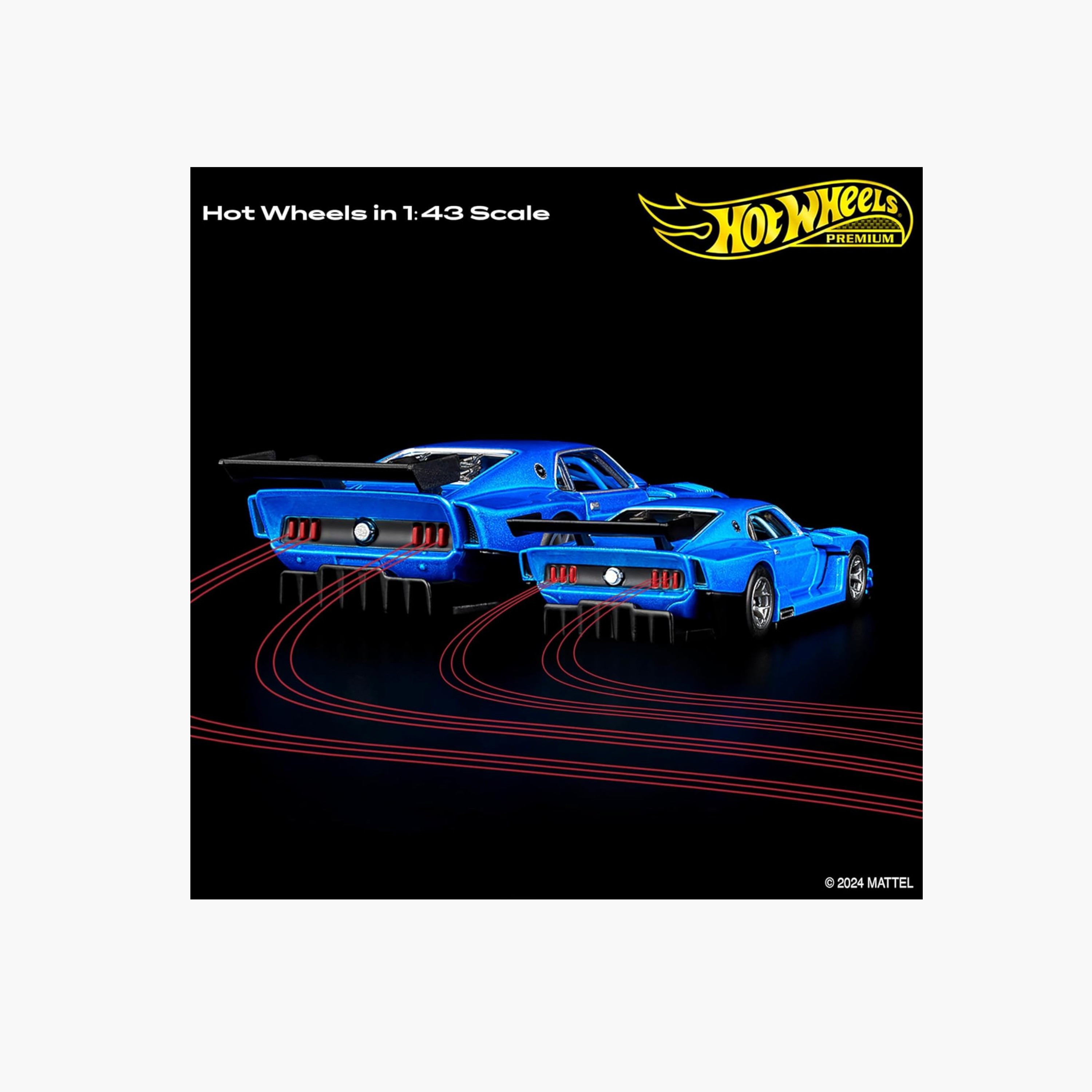 Hot Wheels 1:43 Scale Modified Ford Mustang Die-Cast Toy Car-toys-playvehicles-vehicleplaysets-image-5