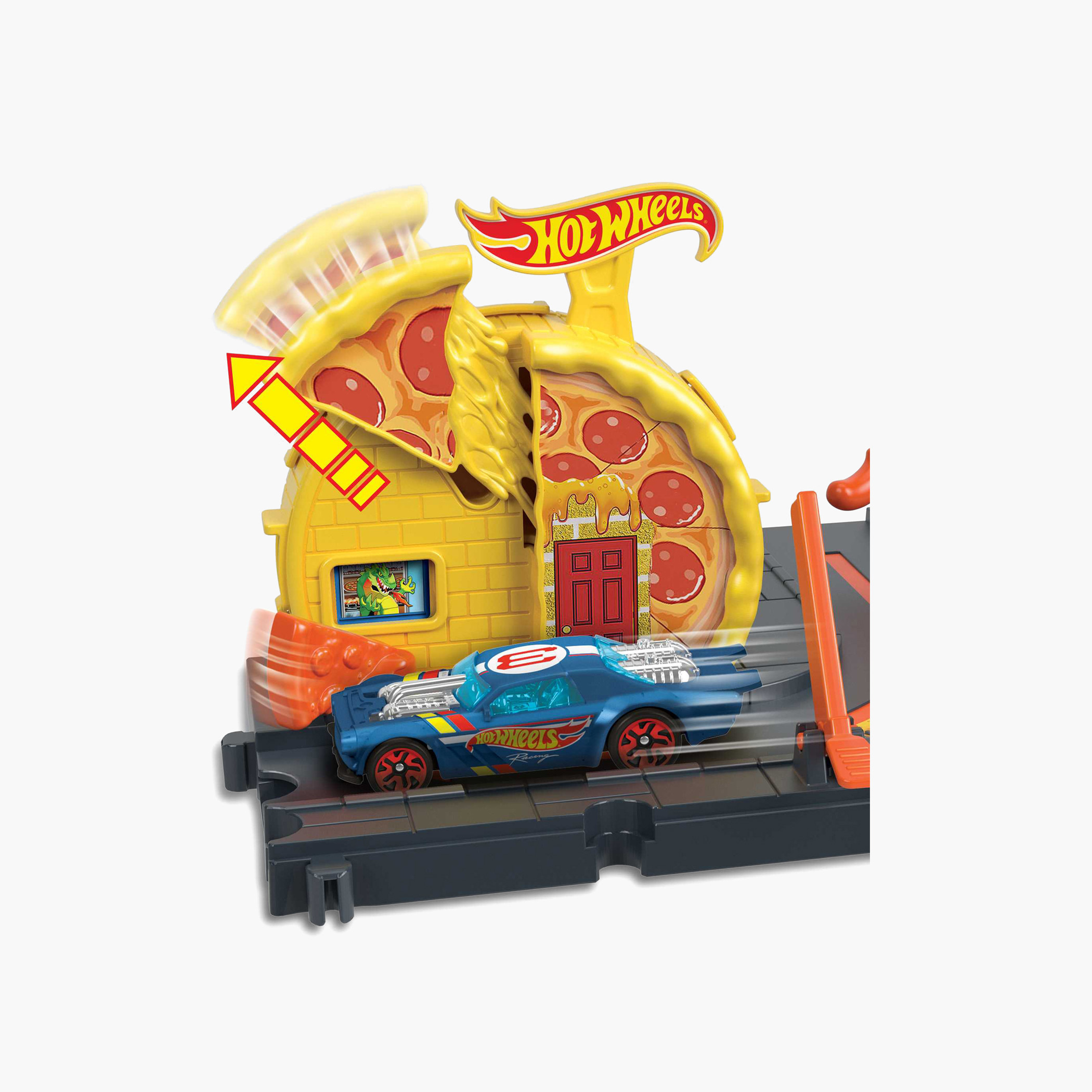 Hot Wheels City, Themed-Playset with 1 Hot Wheels Car, Car- and Kid-Activated Features-toys-playvehicles-vehicleplaysets-image-4