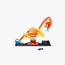 Hot Wheels City Toy Car Track Set, 1:64 Scale, Pizza Slam Cobra Attack Playset, Snake Tail Spiral-toys-playvehicles-vehicleplaysets-image-2