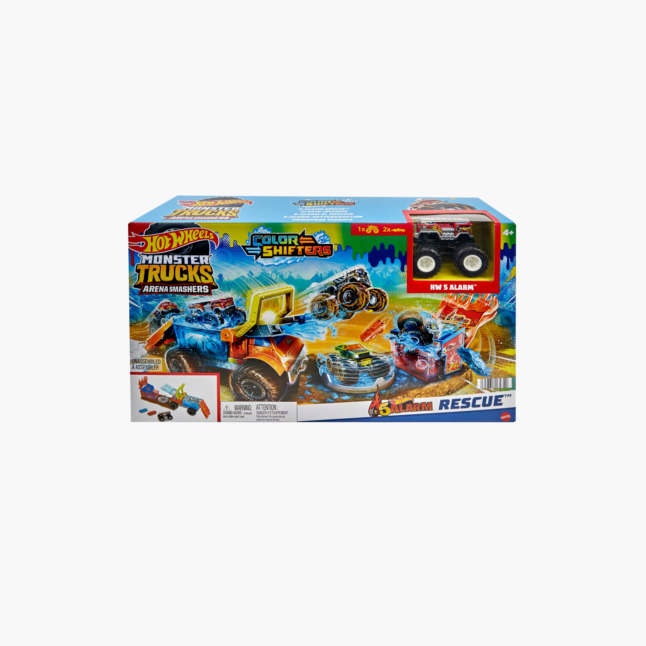 Hot Wheels Monster Trucks Arena Smashers Playset-toys-playvehicles-racetracks-image-2